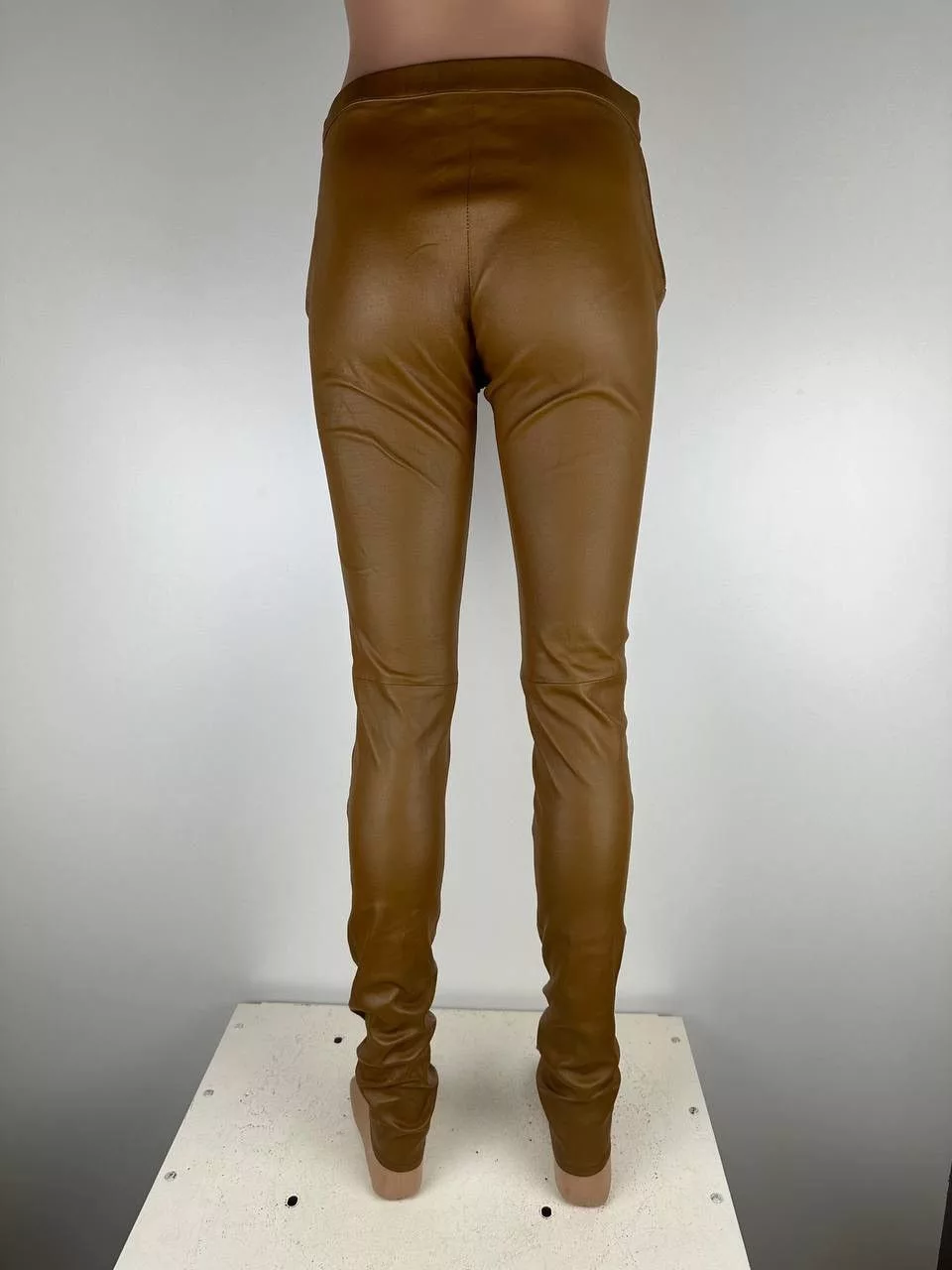 Gucci Leggings leather leggings Gucci Brown