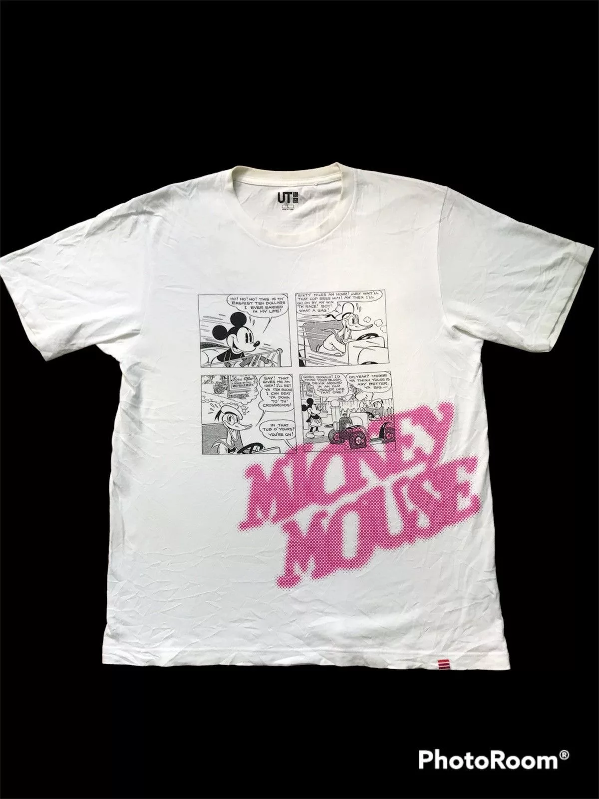 Japanese Brand Short Sleeve T Shirts Japanese Brand × Mickey Mouse × Uniqlo ‼️UT X MICKEY TSHRT NICE DESIGN‼️ White