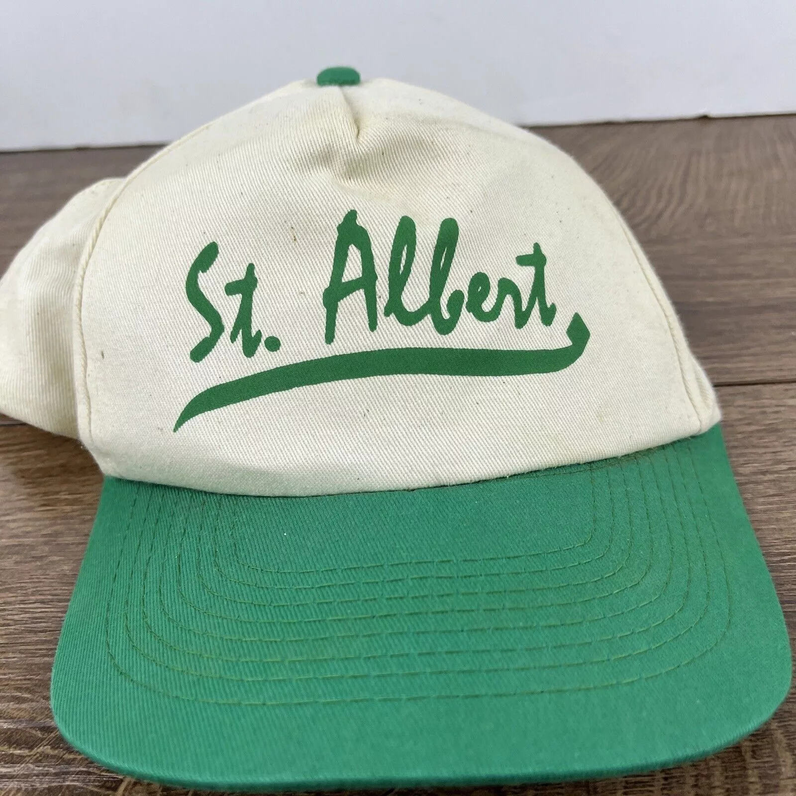 Other Hats Other St Albert Hat Saint Albert White Hat Adjustable Snapback Adu