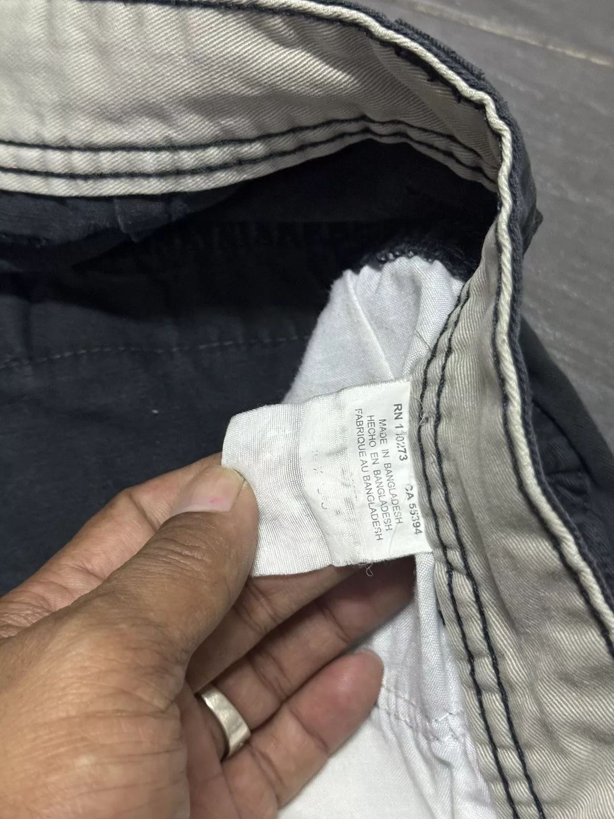 Wrangler Casual Pants WRANGLER CARGO PANTS Black