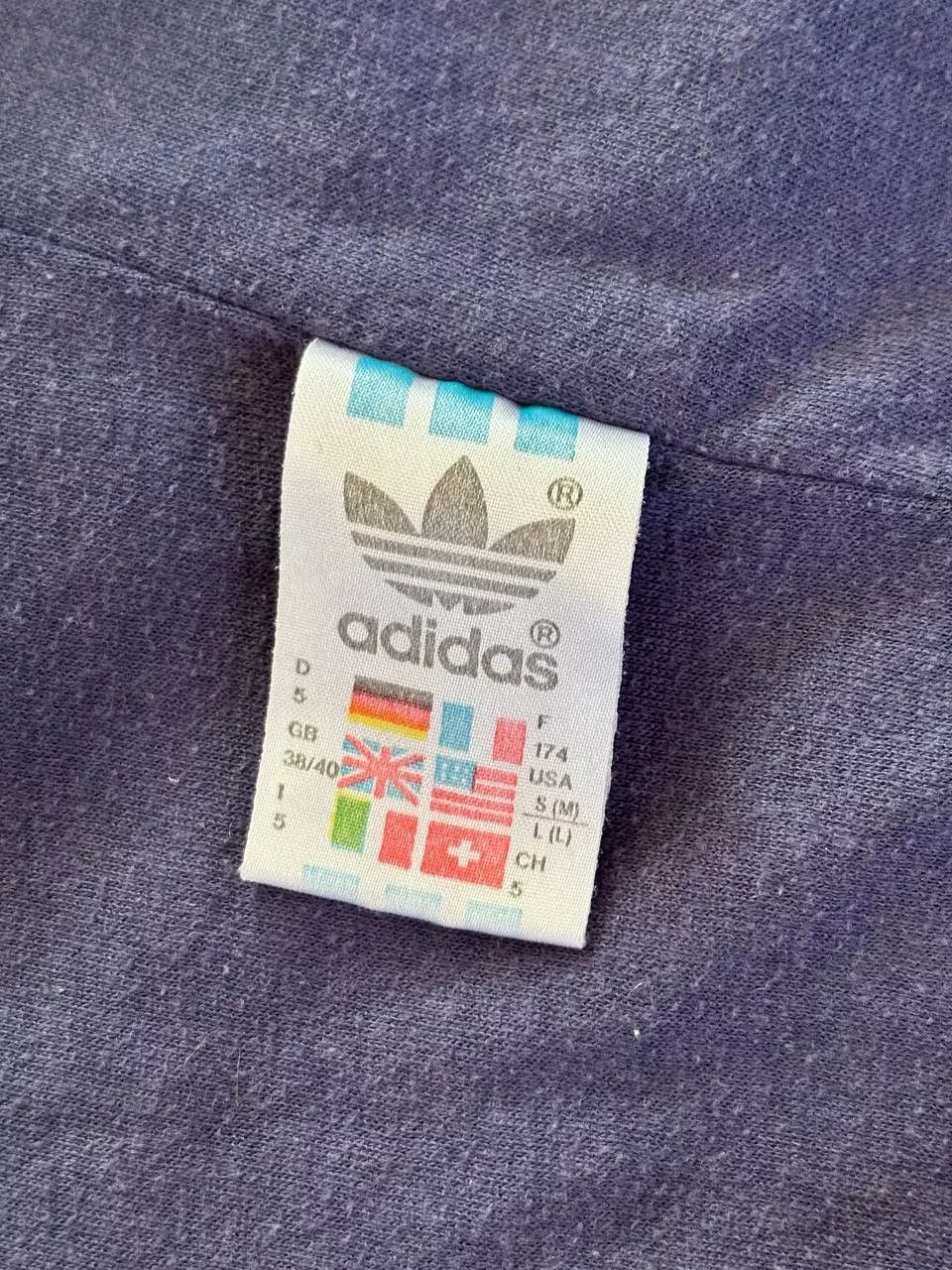 Adidas Light Jackets Adidas × Vintage Vintage Adidas Originals Track Top Jacket M Multi