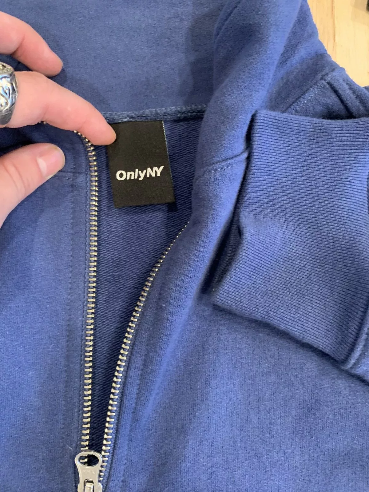 Only NY Light Jackets only ny ok pullover Blue