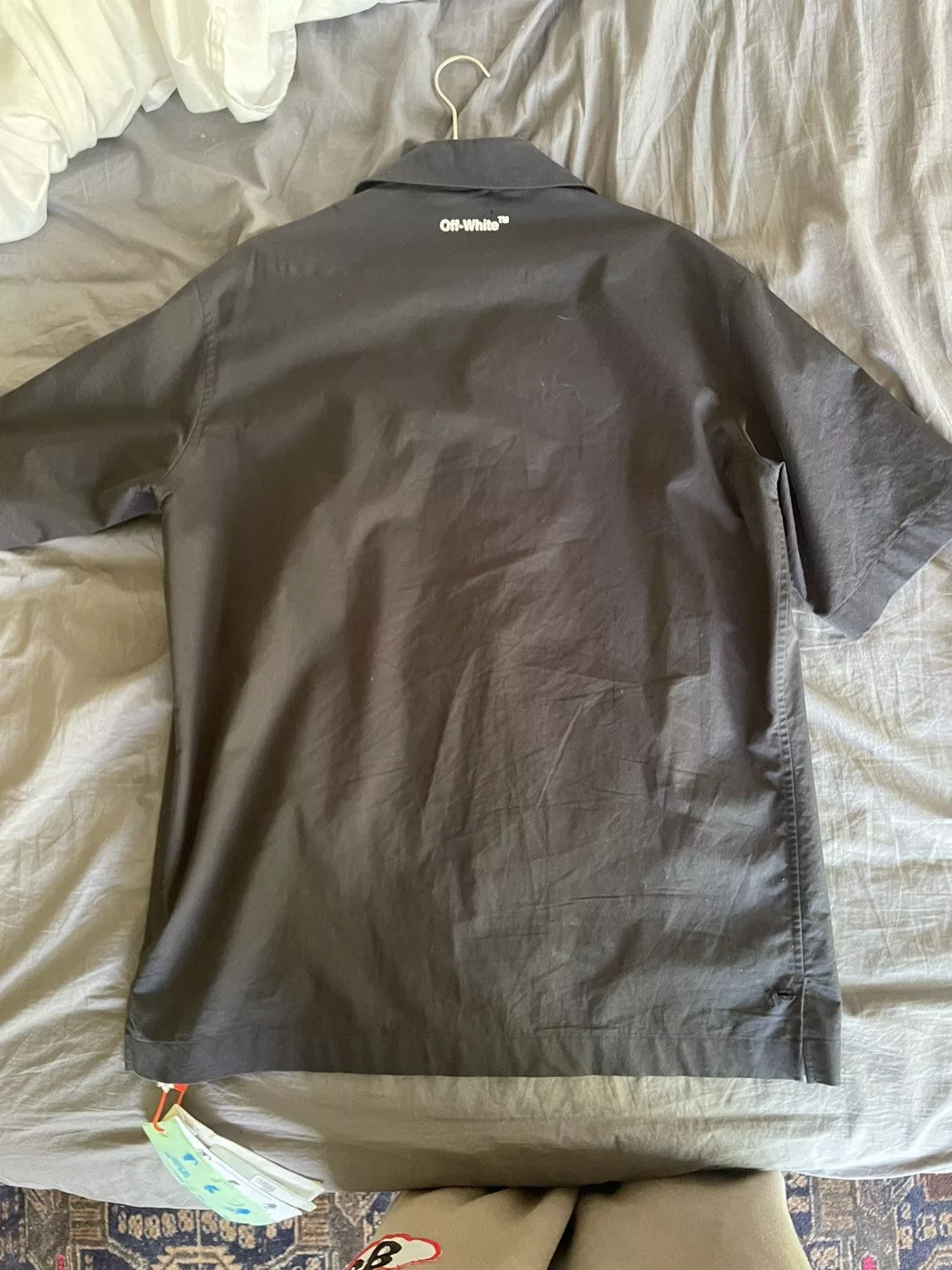Off-White Shirts Button Ups Off-white button up. Black