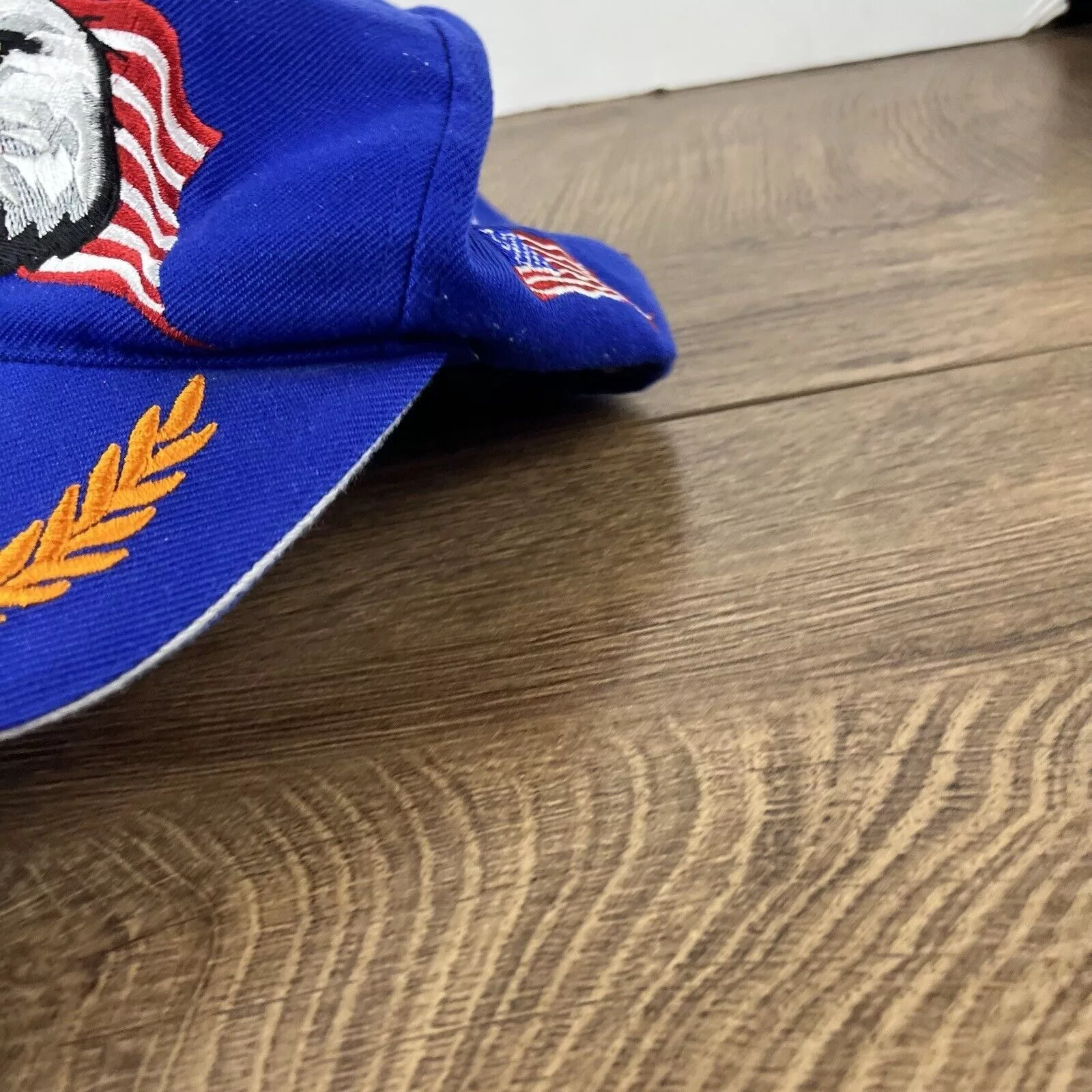 Other Hats Other Bald Eagle Hat USA American Flag Hat Blue Adjustable Hat Blu