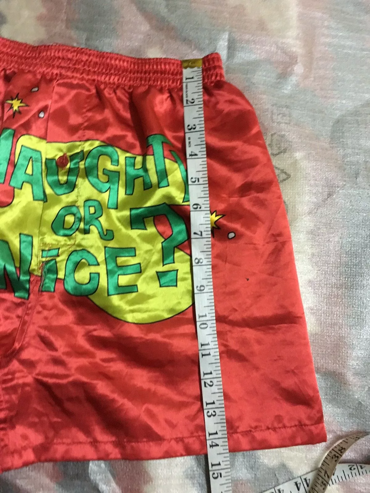 FINAL DROP🔥The simpsons shorts like boxer polyester material Red