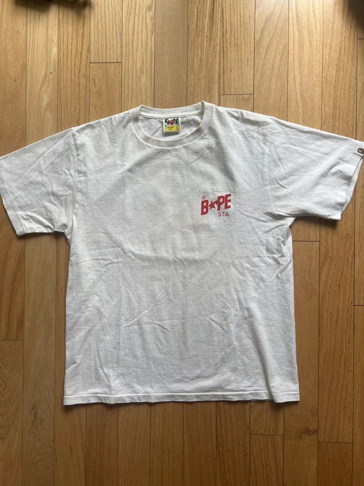 Bape Short Sleeve T Shirts Bape tee White