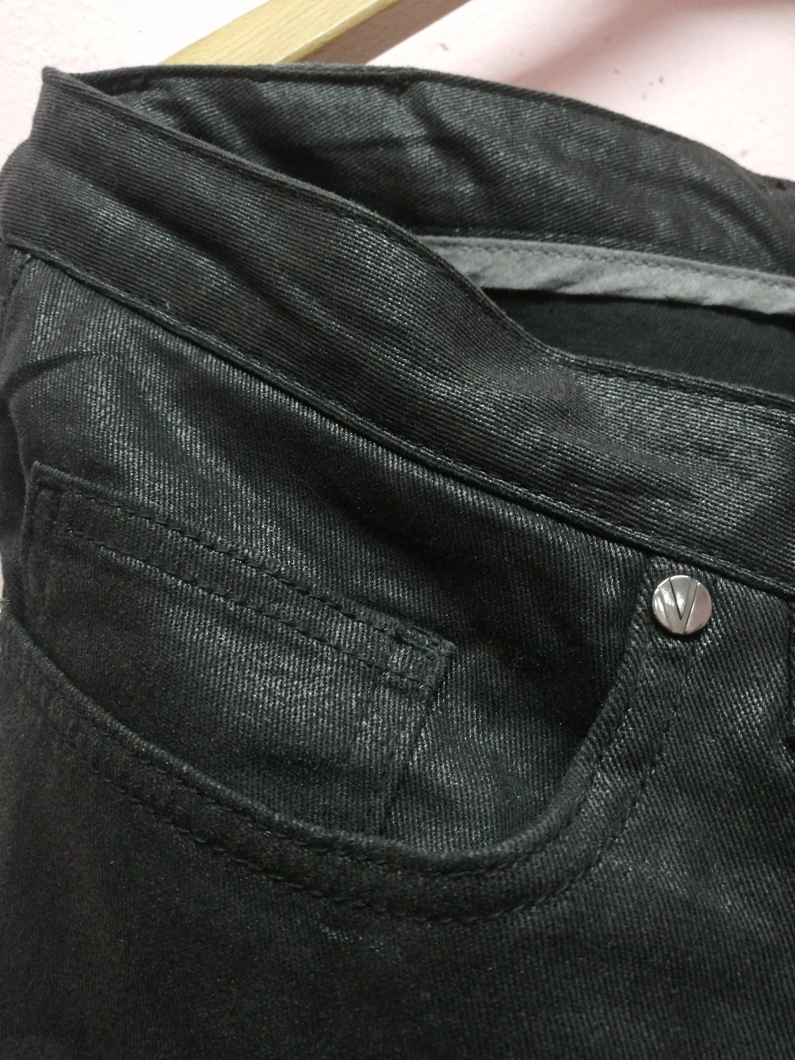 Versace Denim Versace Jeans Collection Stretch Denime Black
