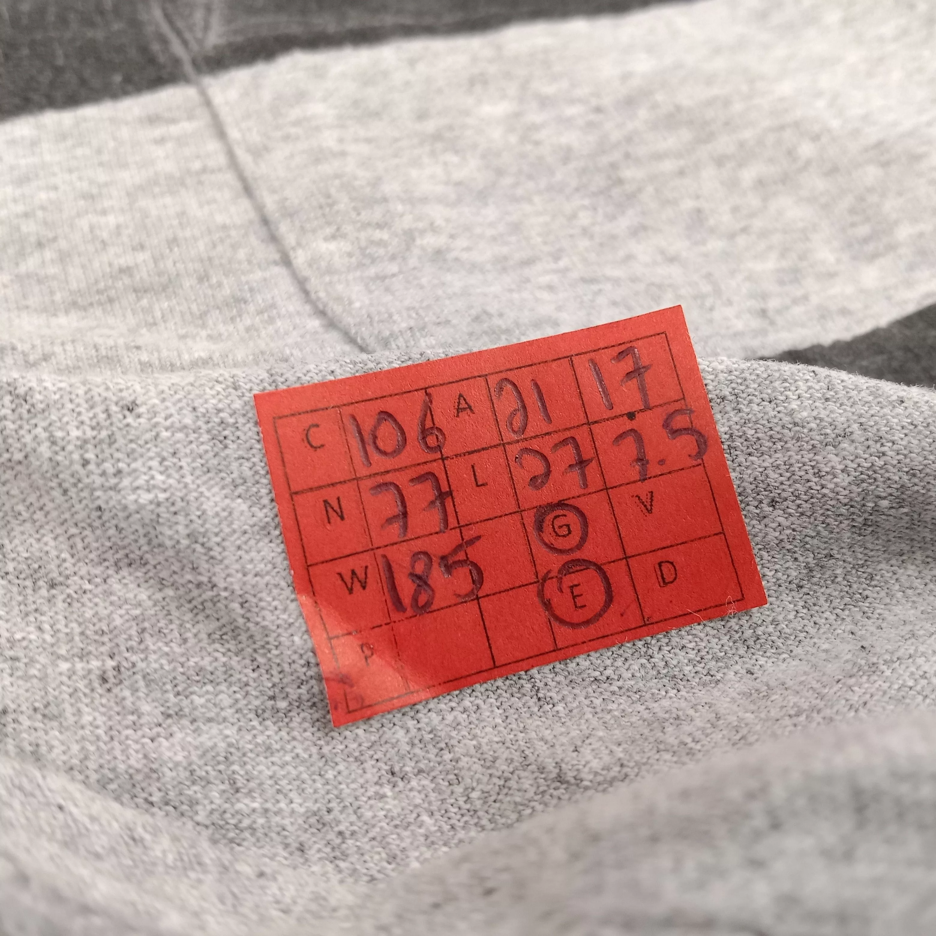 Engineered Garments Short Sleeve T Shirts Engineered Garments × Vintage Engineered Garments Streetwear Stripes Pocket Style Tshirt Gray