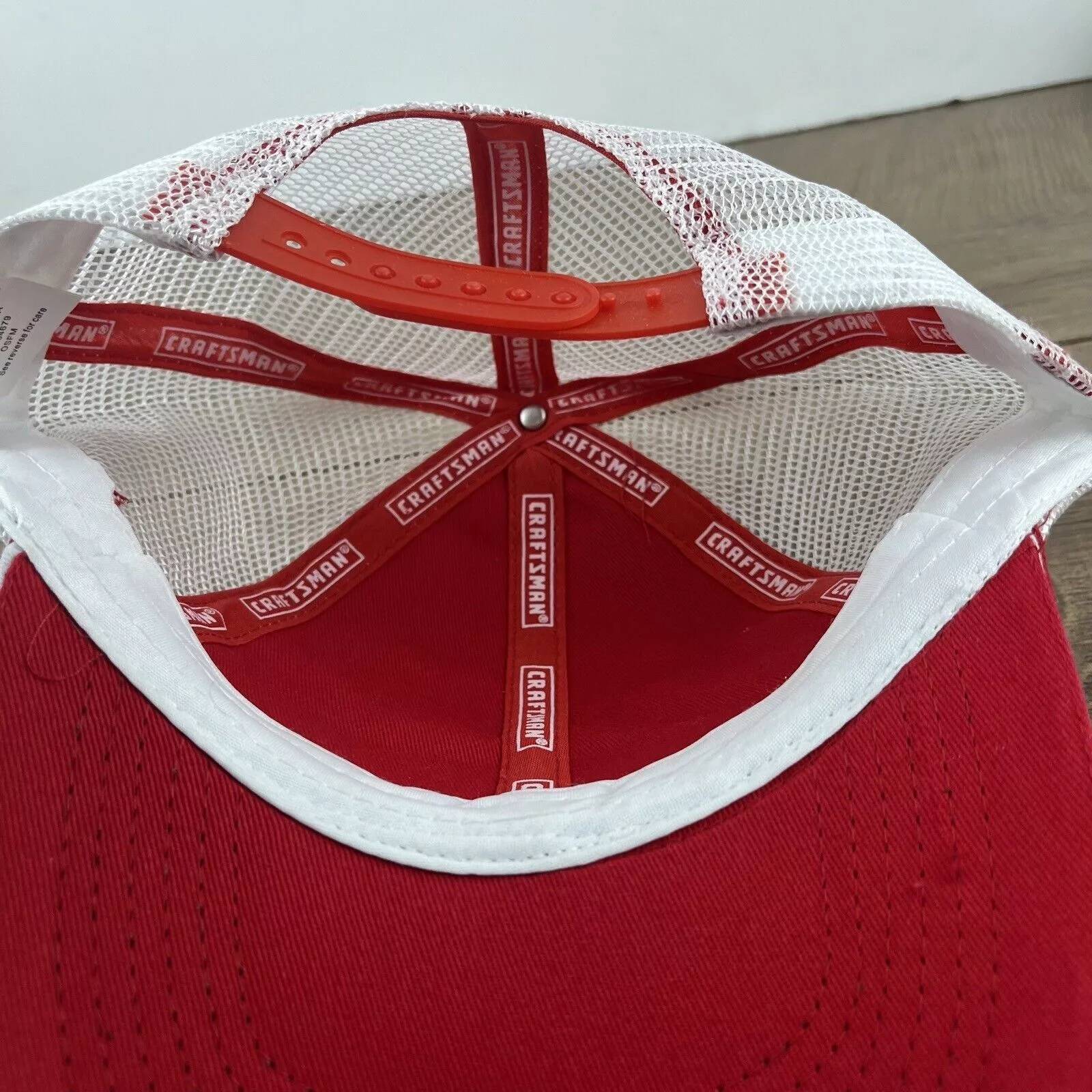 Craftsman Hats Craftsman Hat Craftsman Tools Hat Adjustable Hat Red Hat Adu