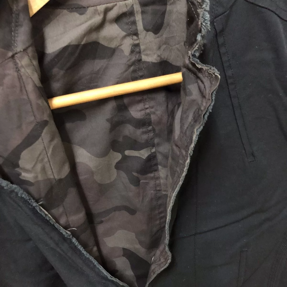 Mossimo Light Jackets Mossimo sport camouflage reversible jacket Black