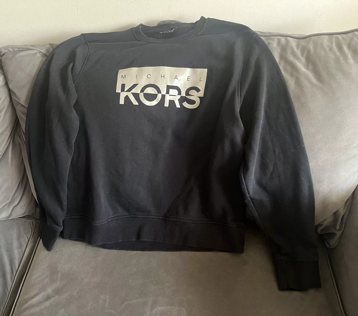 Michael Kors Sweatshirts Hoodies Michael Kors Crewneck sweatshirt size xl Black