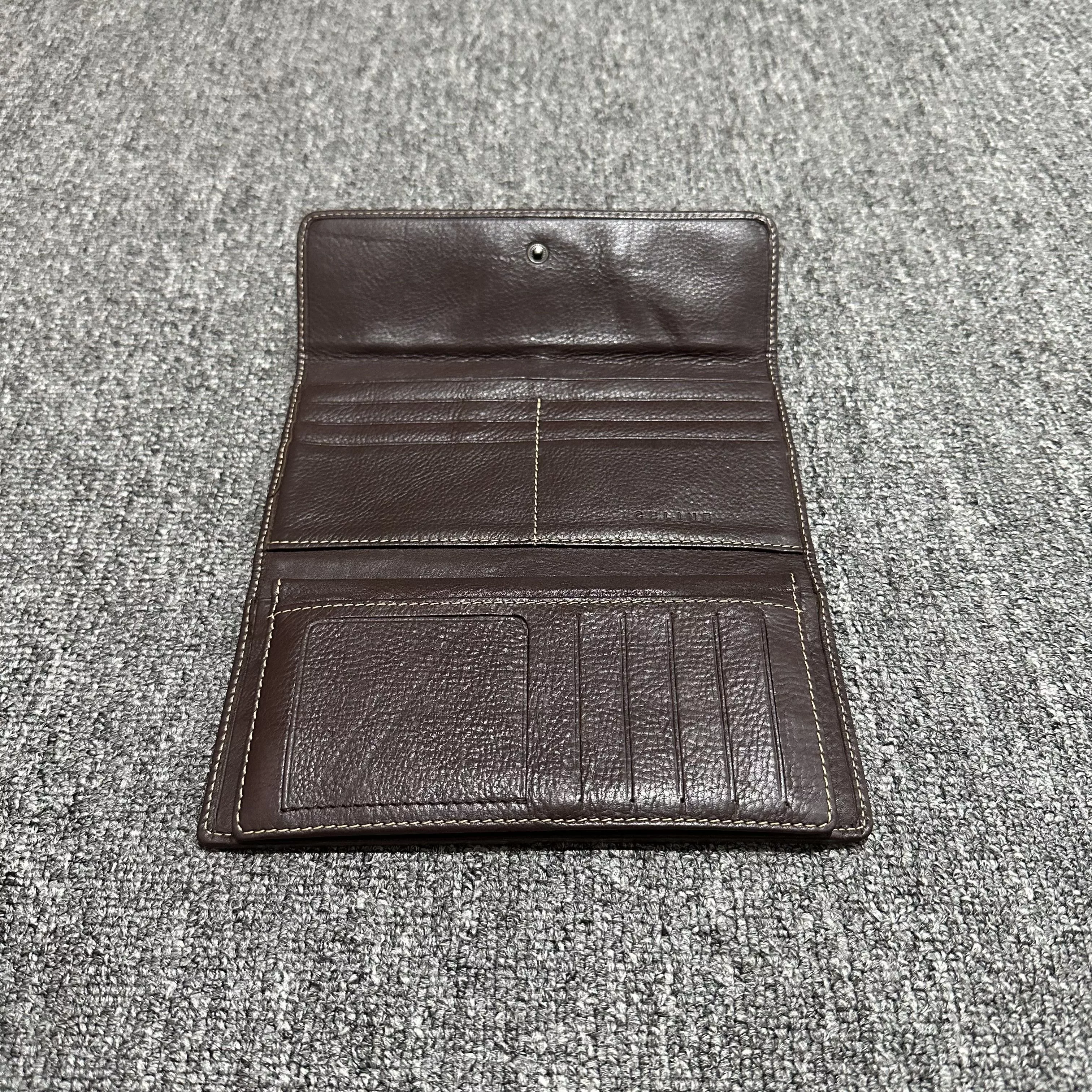 Celine Wallets Celine Denim Wallet Blue