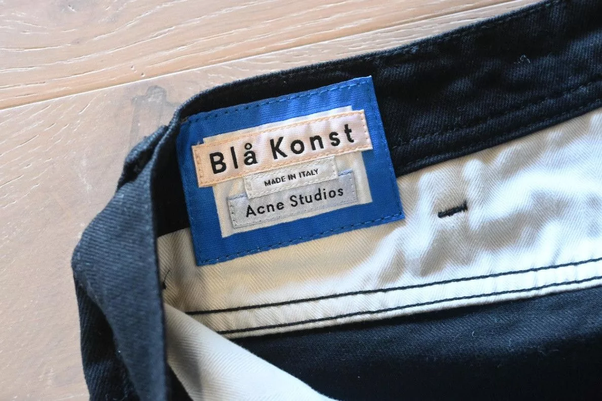 Other Denim Other Acne Studios Slim Black Jeans Size 31x32