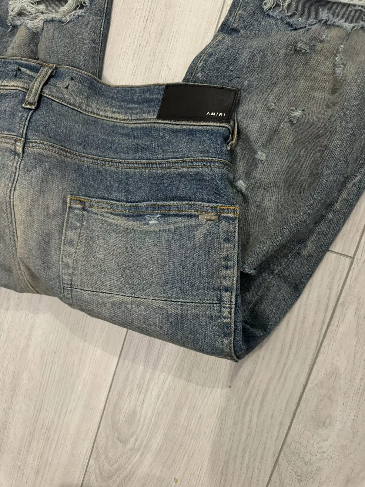 Amiri Casual Pants AMIRI jeans thrasher Blue