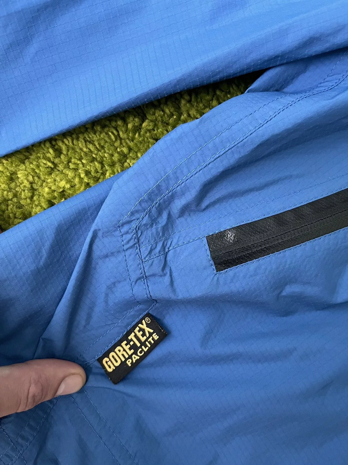 Goretex Light Jackets Goretex Millet gorpcore style Gore-Tex membrane jacket Blue