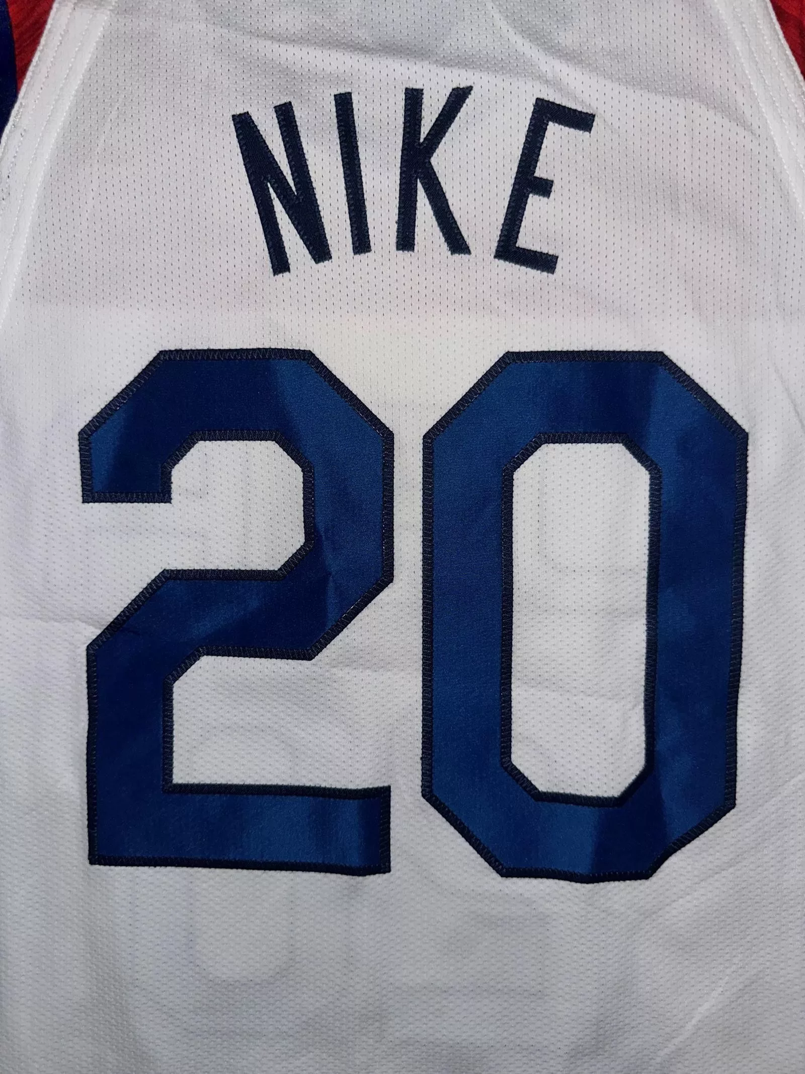 Nike Jerseys Nike 2020 Tokyo Olympic Game Issued Jersey USA White