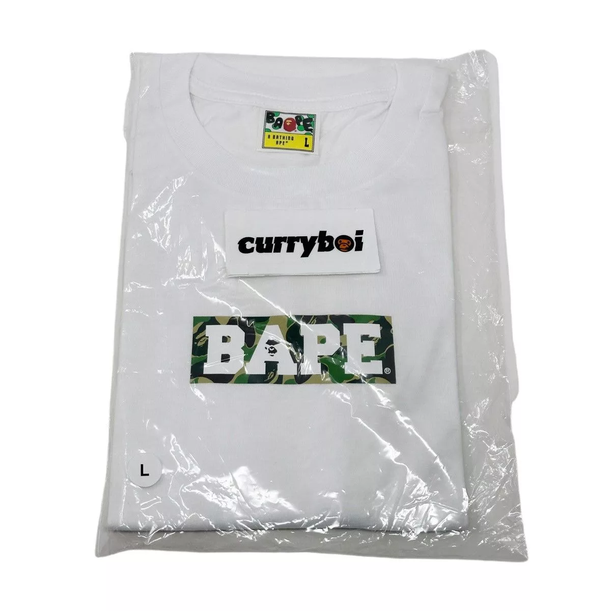 Bape Short Sleeve T Shirts BAPE Summer Pack Logo Tee (SS23) White
