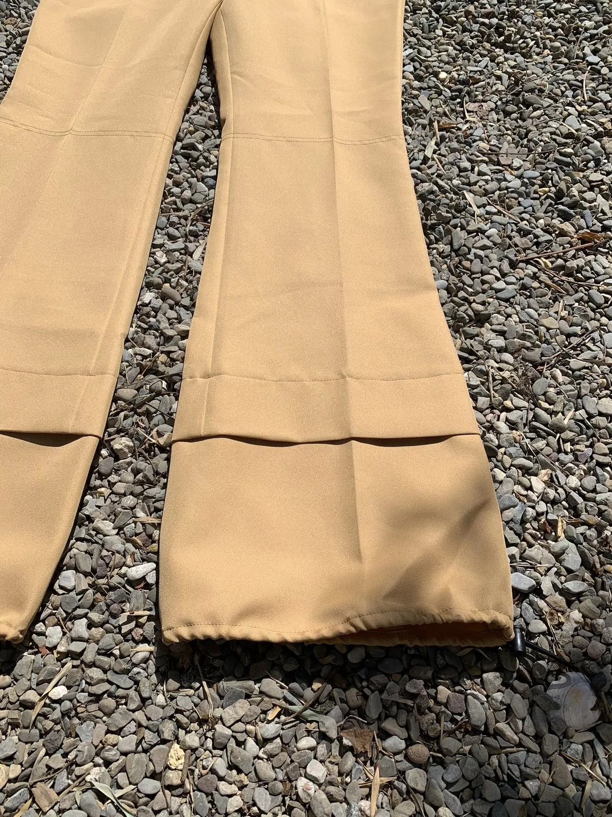 Marni Casual Pants [New] Marni Flared Synch Pants Brown