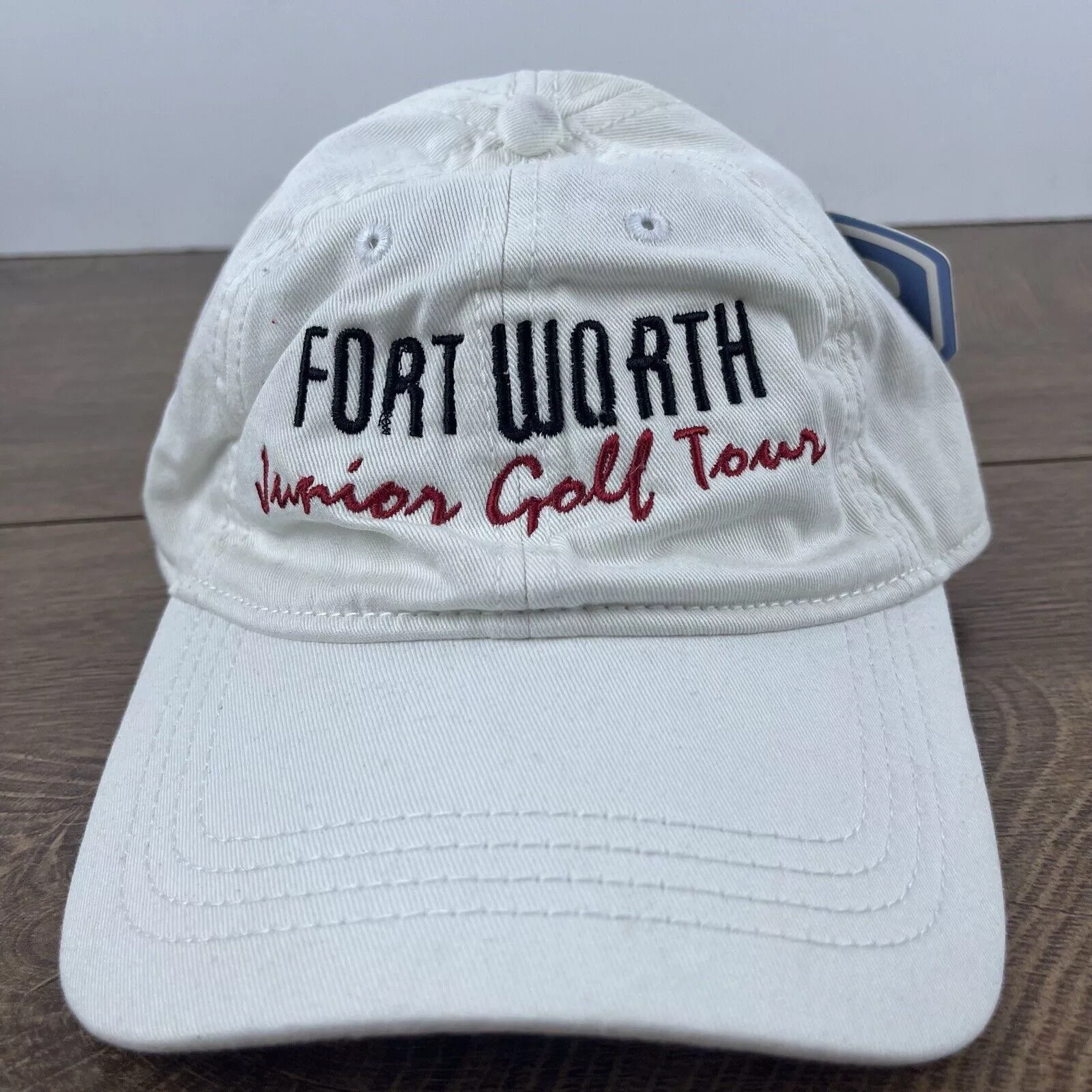 Other Hats Other Fort Worth Hat Junior Golf Tour Hat White Cap Hat Adjustable