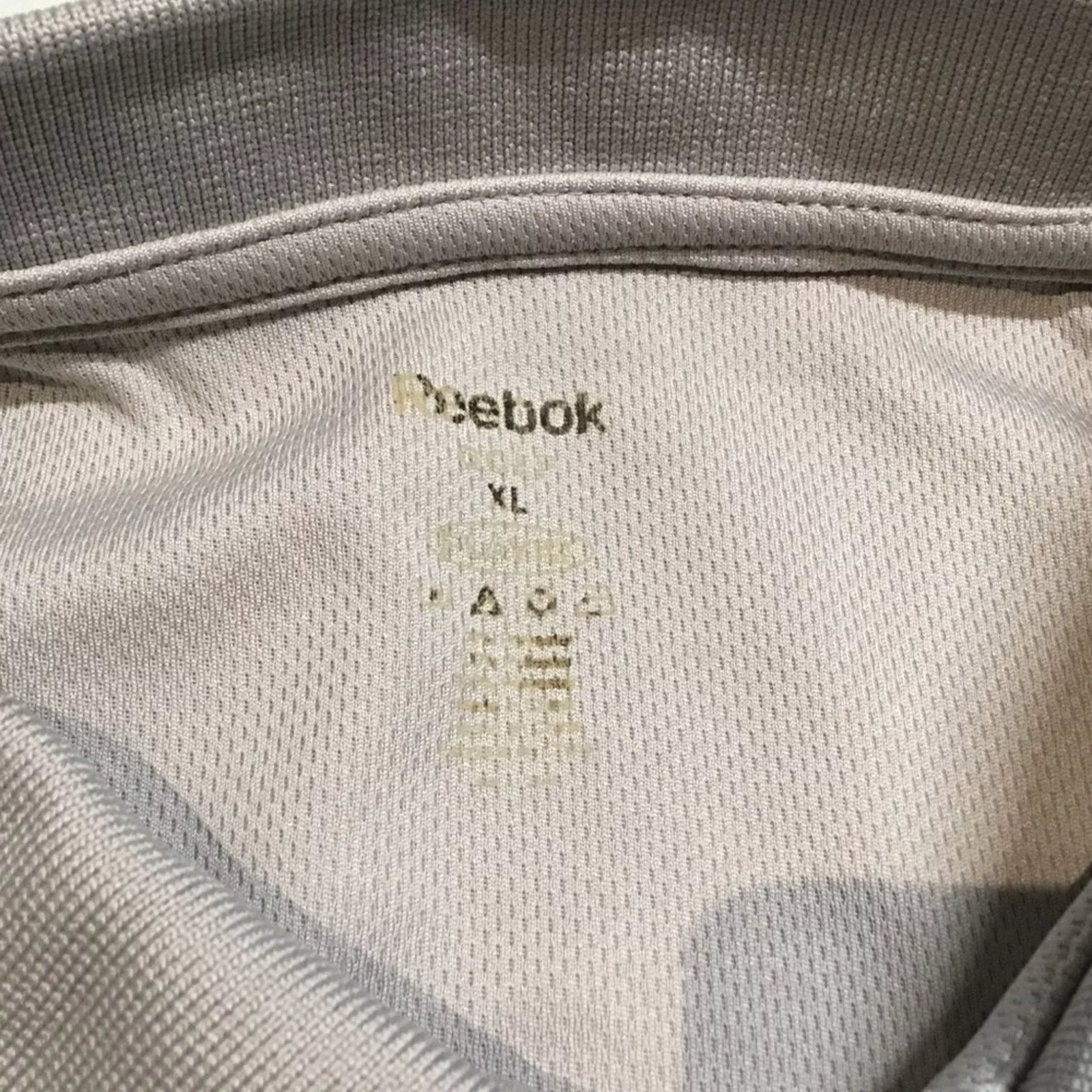Reebok Polos Reebok Polo Shirt Gray