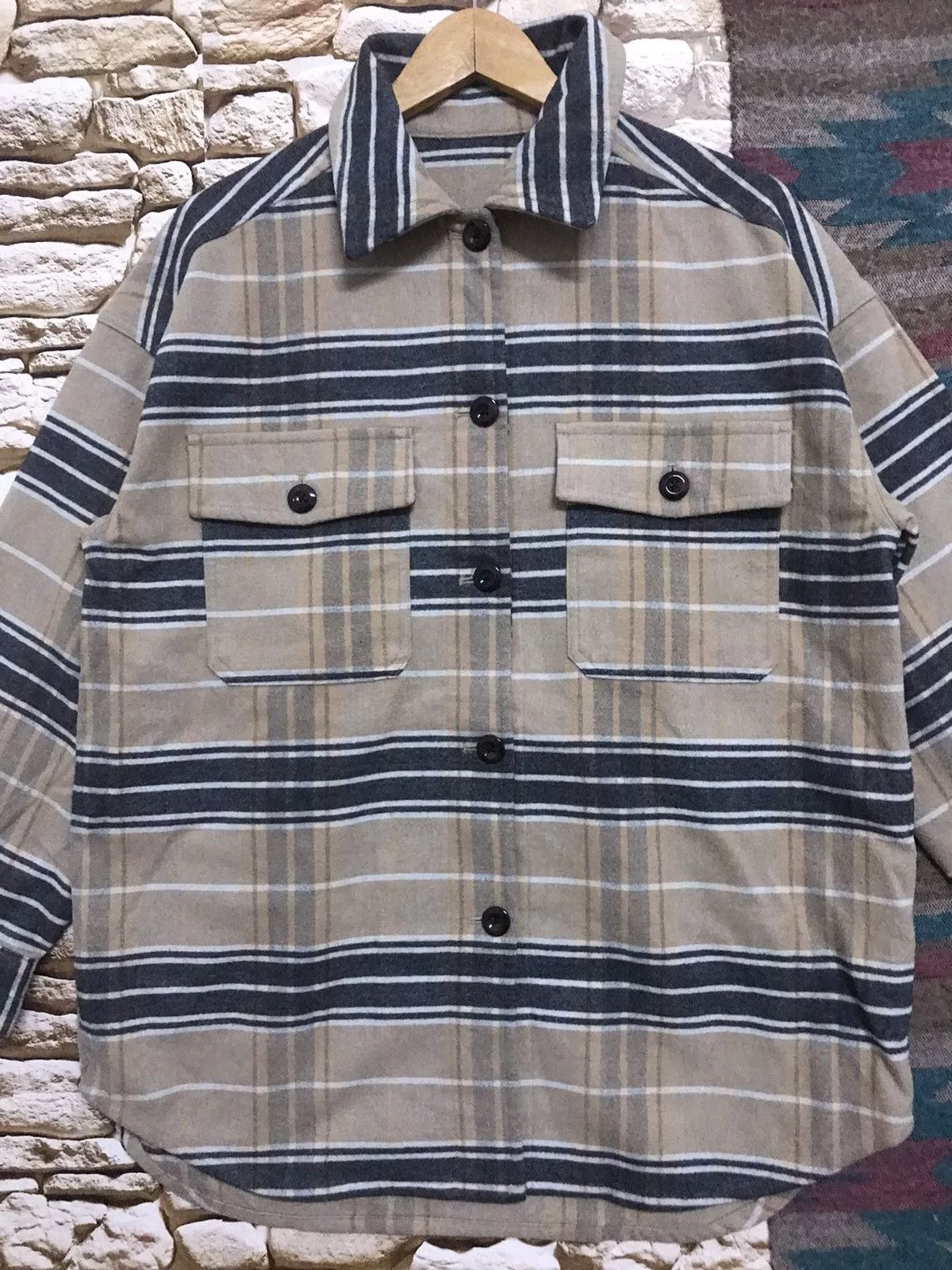 GU Button Ups GU × Japanese Brand Gu Flannel (unisex) Multi