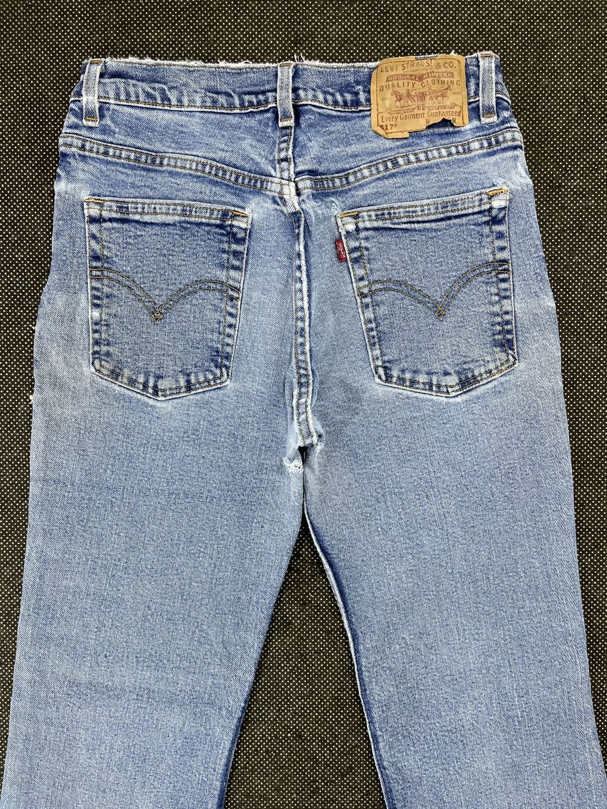 Levi's Jeans Levi's × Vintage 90s Vintage Levis 517 Cropped Jeans - J616 Blue