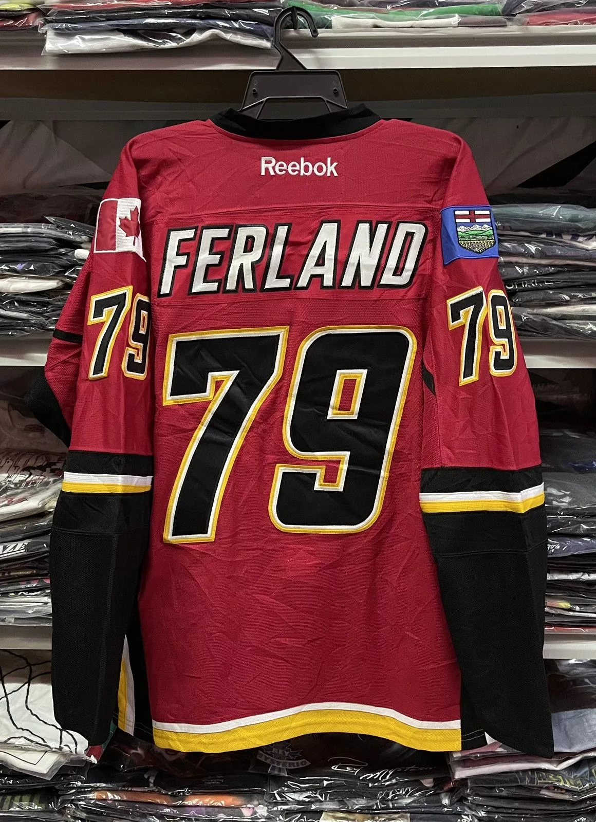 NHL Jerseys NHL × Reebok Reebok x NHL Michael Ferland🔥🔥🔥 Red