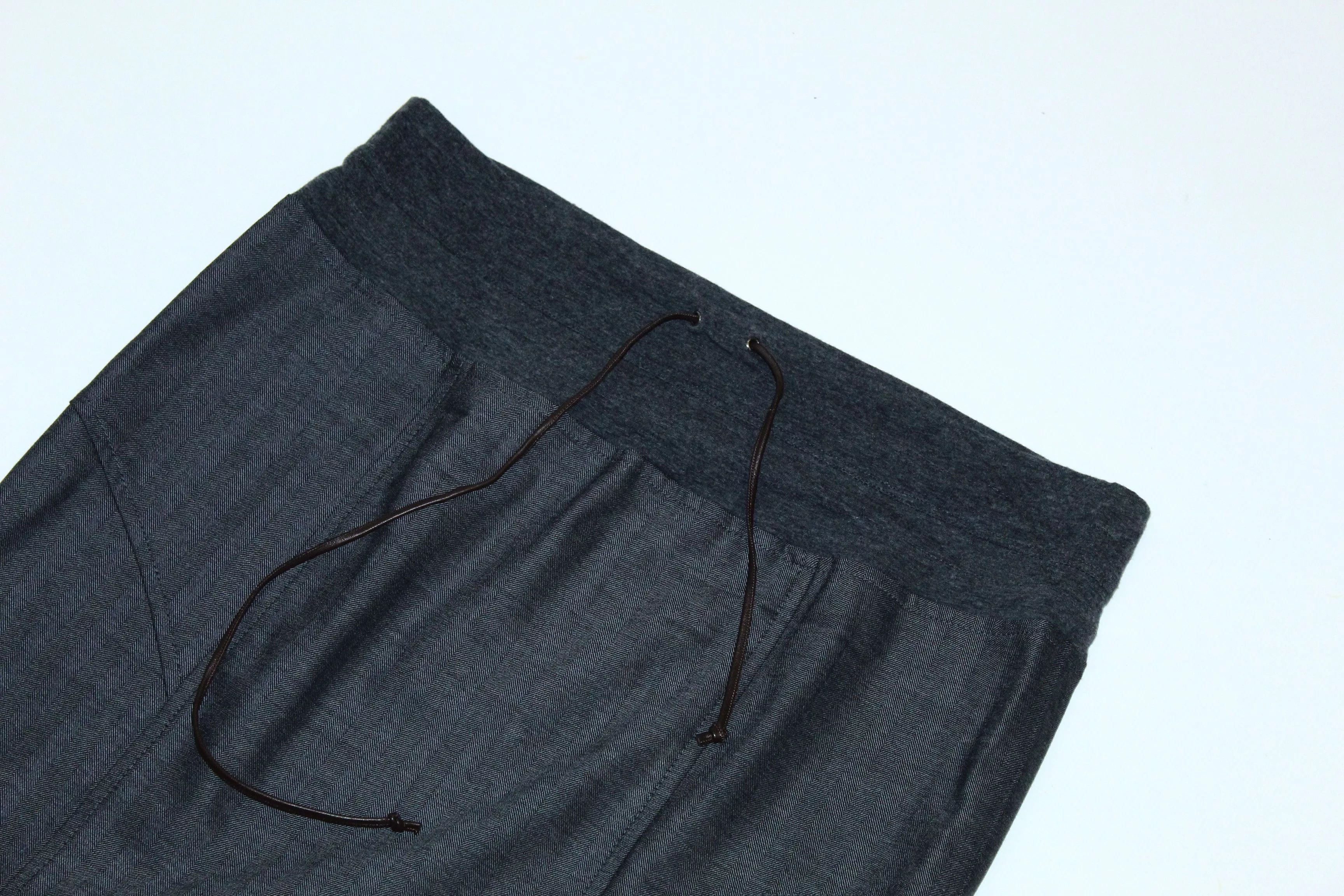 Brunello Cucinelli Mini Skirts Gunex by Brunello Cucinelli Herringbone Wool Skirt Gray Vintage