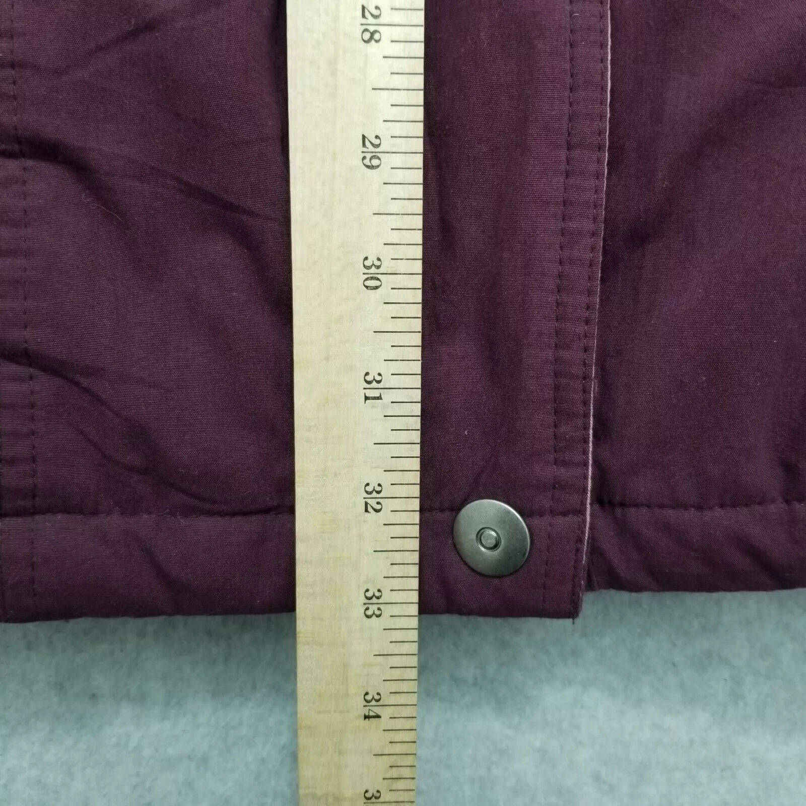 Other Jackets Other Utex Design Puffer Jacket Womens Medium Full Zip Hooded Red