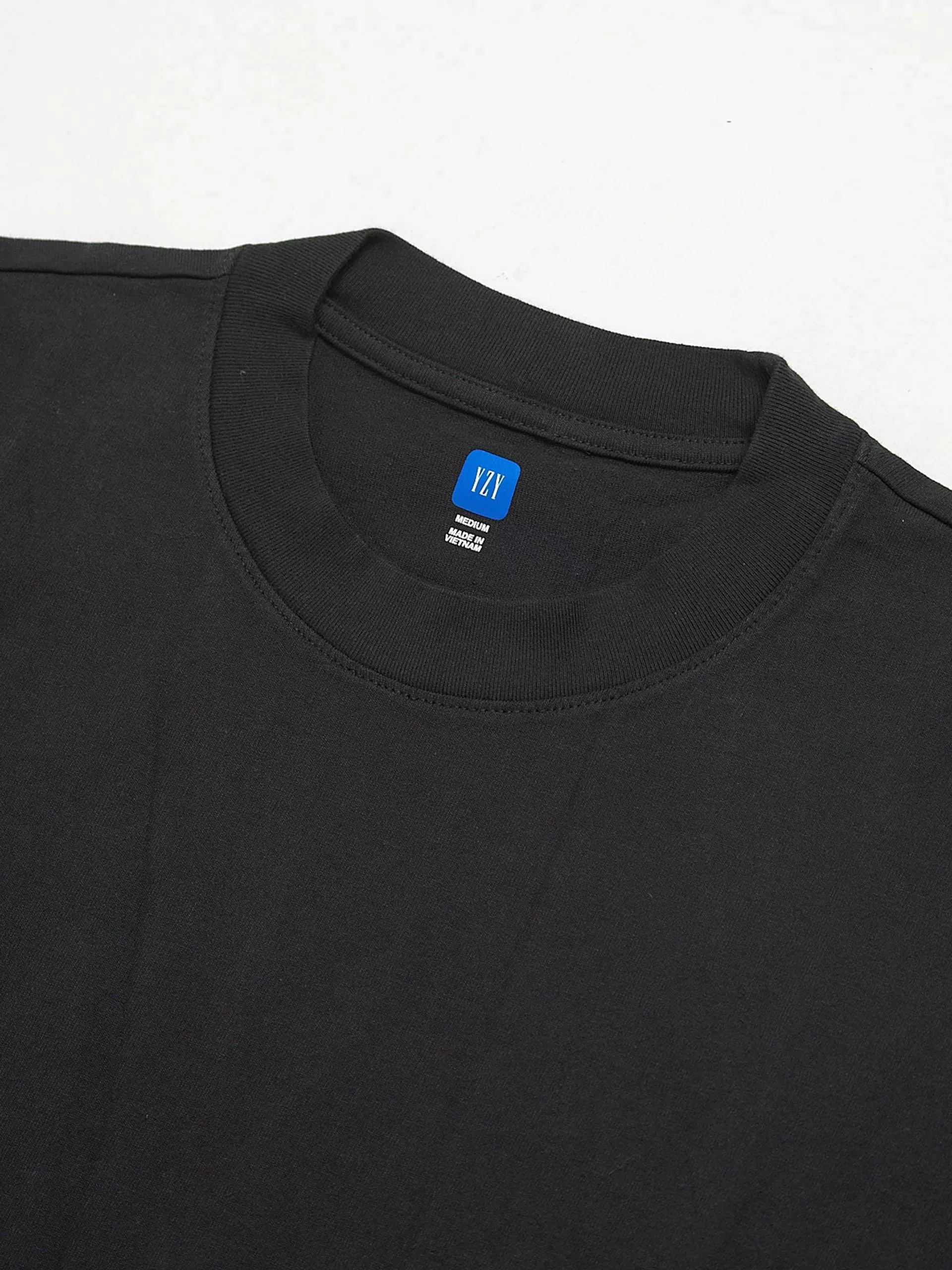 Yeezy Short Sleeve T Shirts Yeezy Black Oversized T-Shirt
