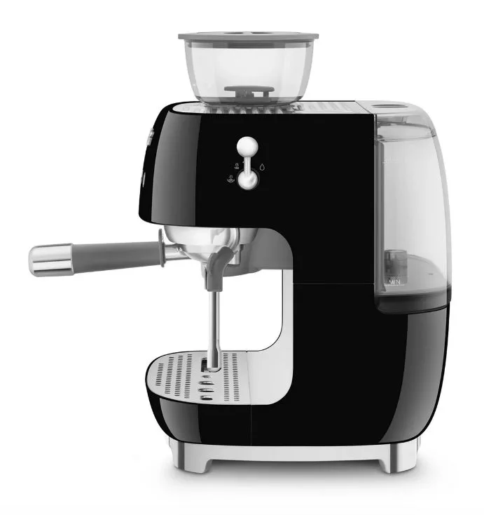 SMEG Semi-Automatic Espresso Machine Black