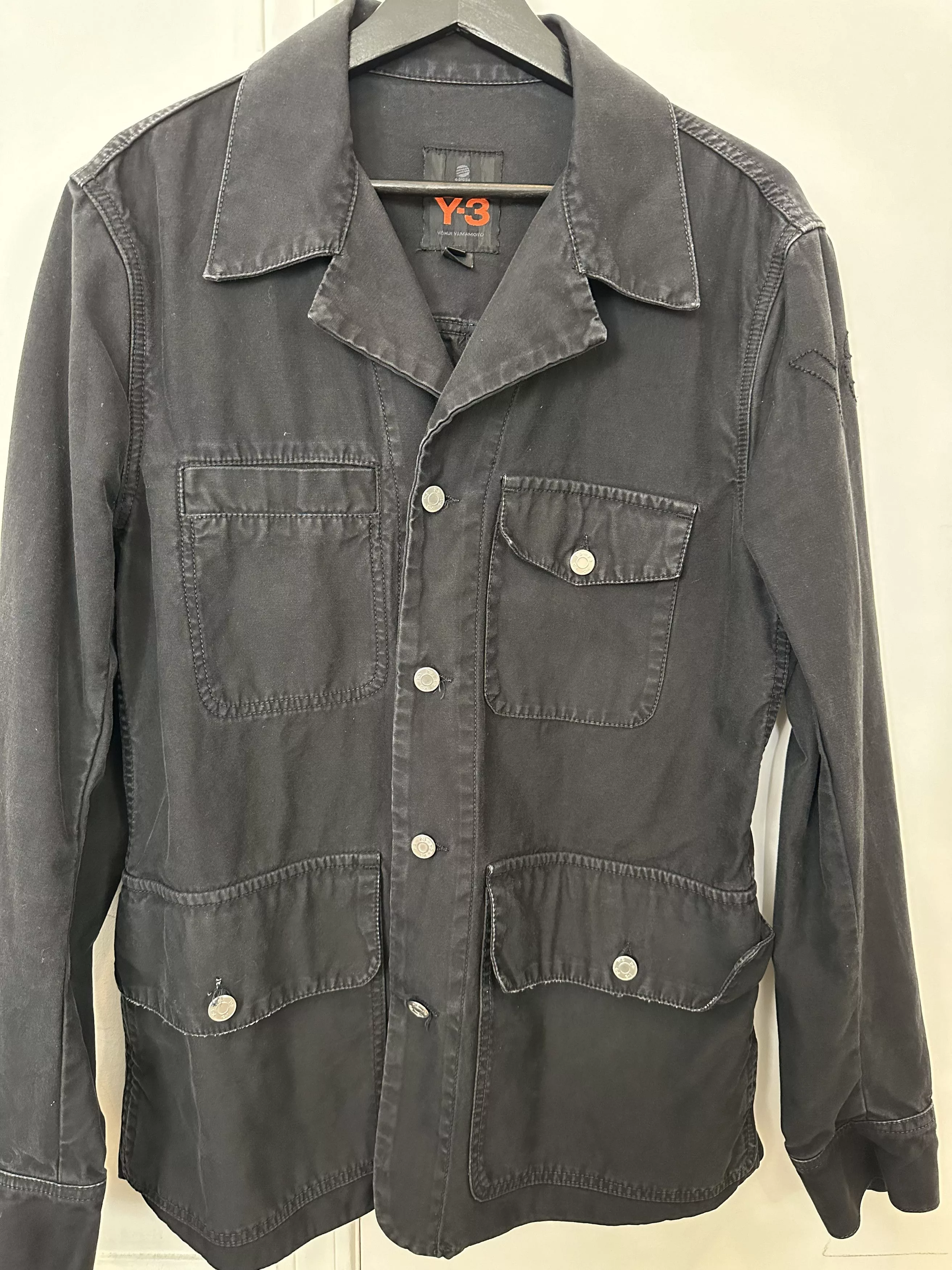 Y-3 Light Jackets Y-3 Trench Coat Black
