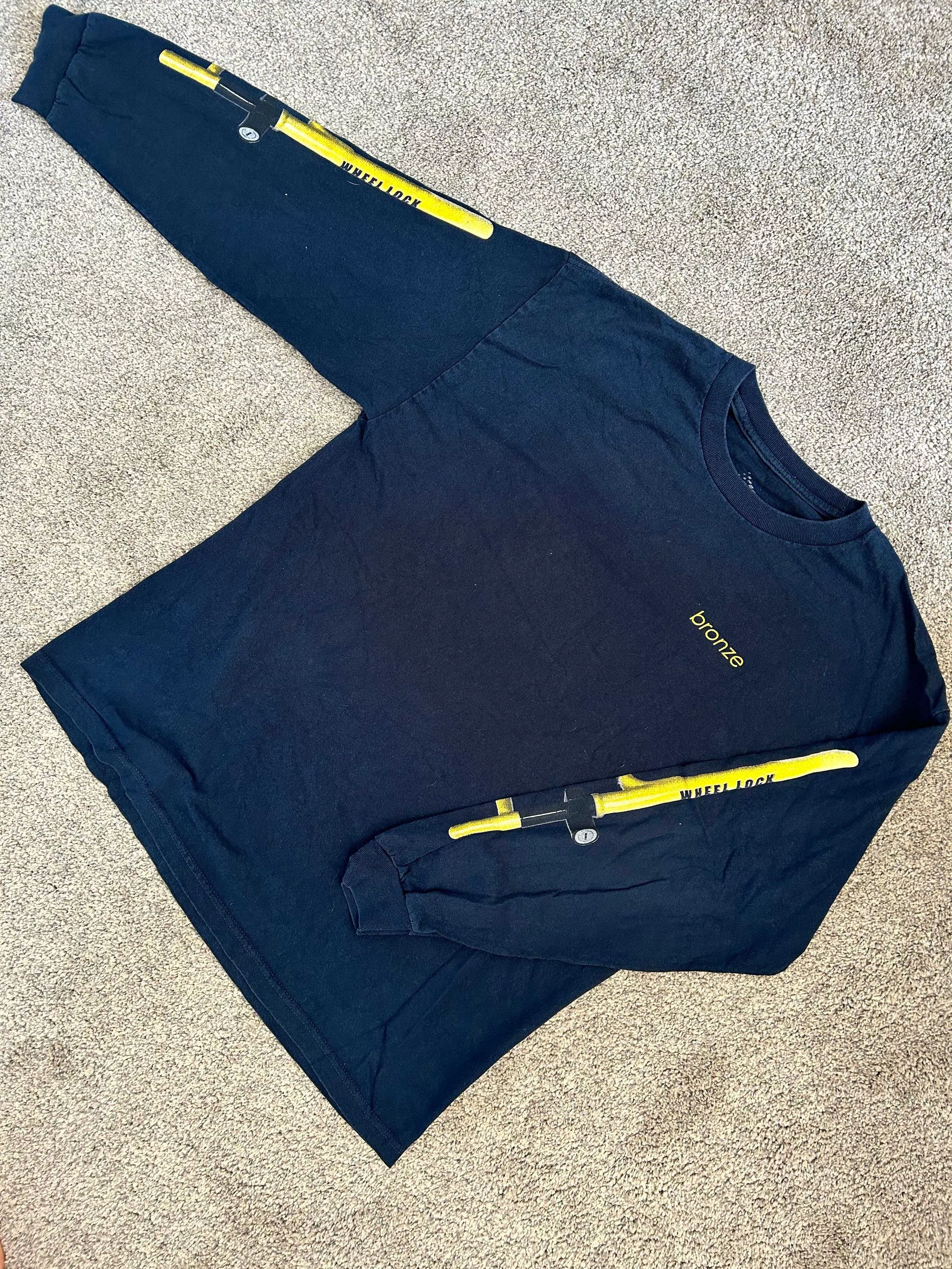 Bronze 56k Long Sleeve T Shirts Bronze 56k Wheel Lock Longseleeve Blue