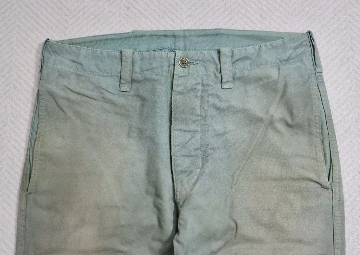 Visvim Denim Visvim 21ss Gifford Pants Dmgd Green