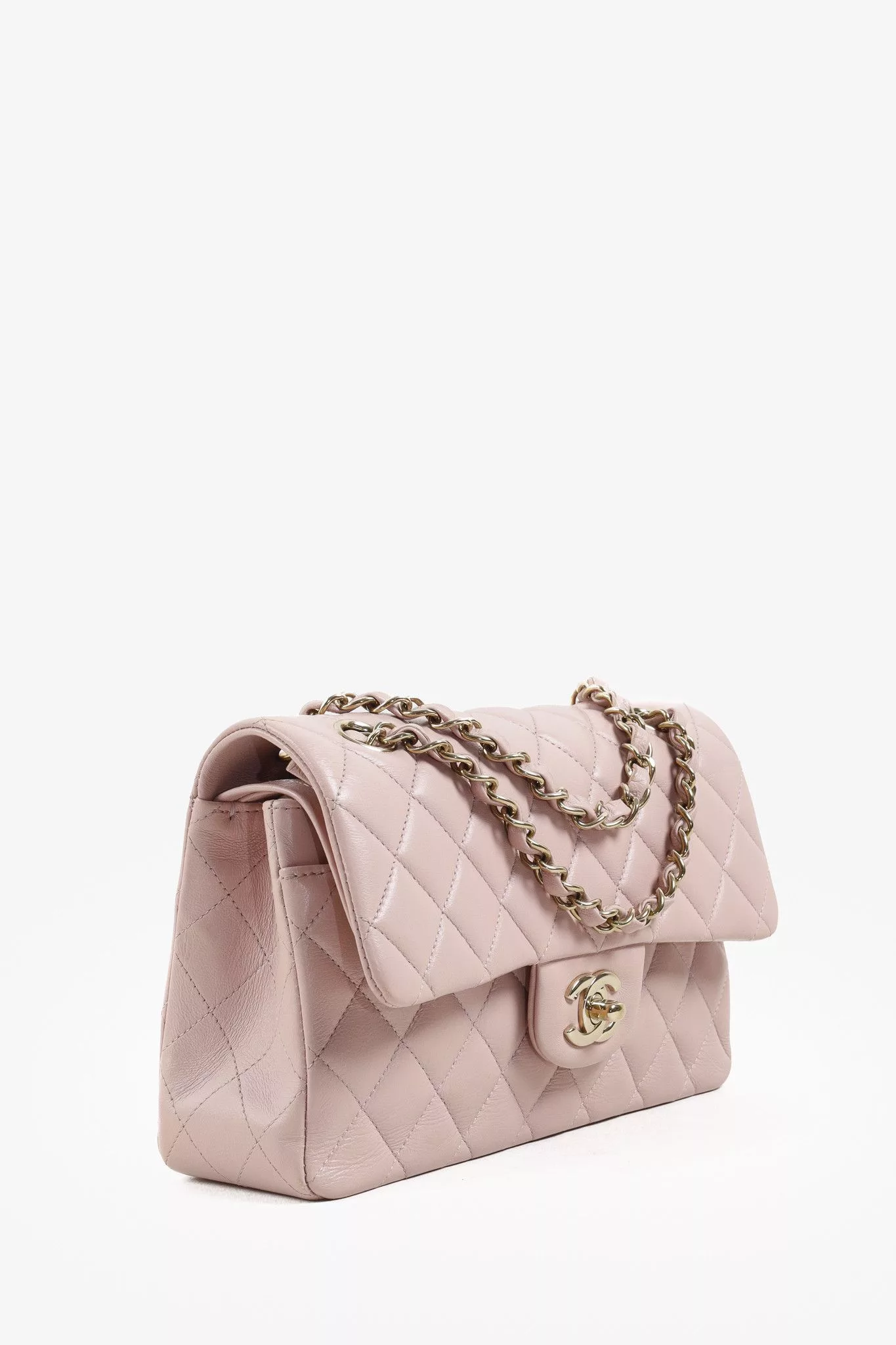 Chanel Shoulder Bags Chanel CC Mini Rectangle Flap Bag Pink