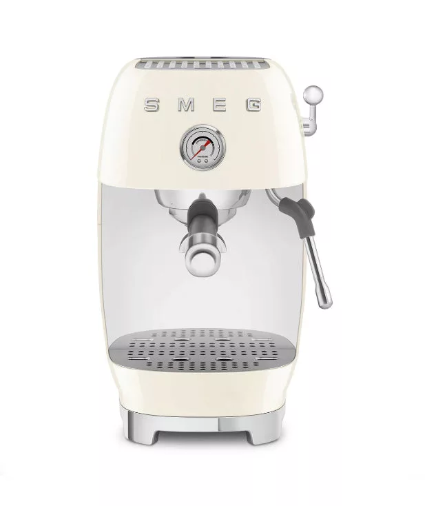 SMEG Espresso and Cold Brew Machine Cream