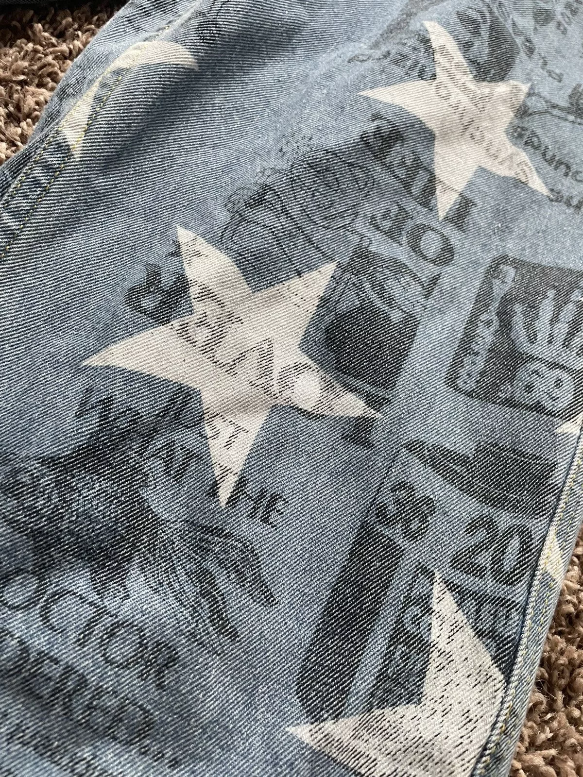 Pleasures Denim Pleasures Star Denim Blue