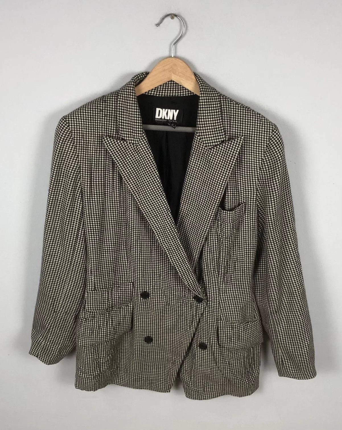 DKNY Blazers DKNY × Other × Vintage Dkny Blazer Wool Jacket Black