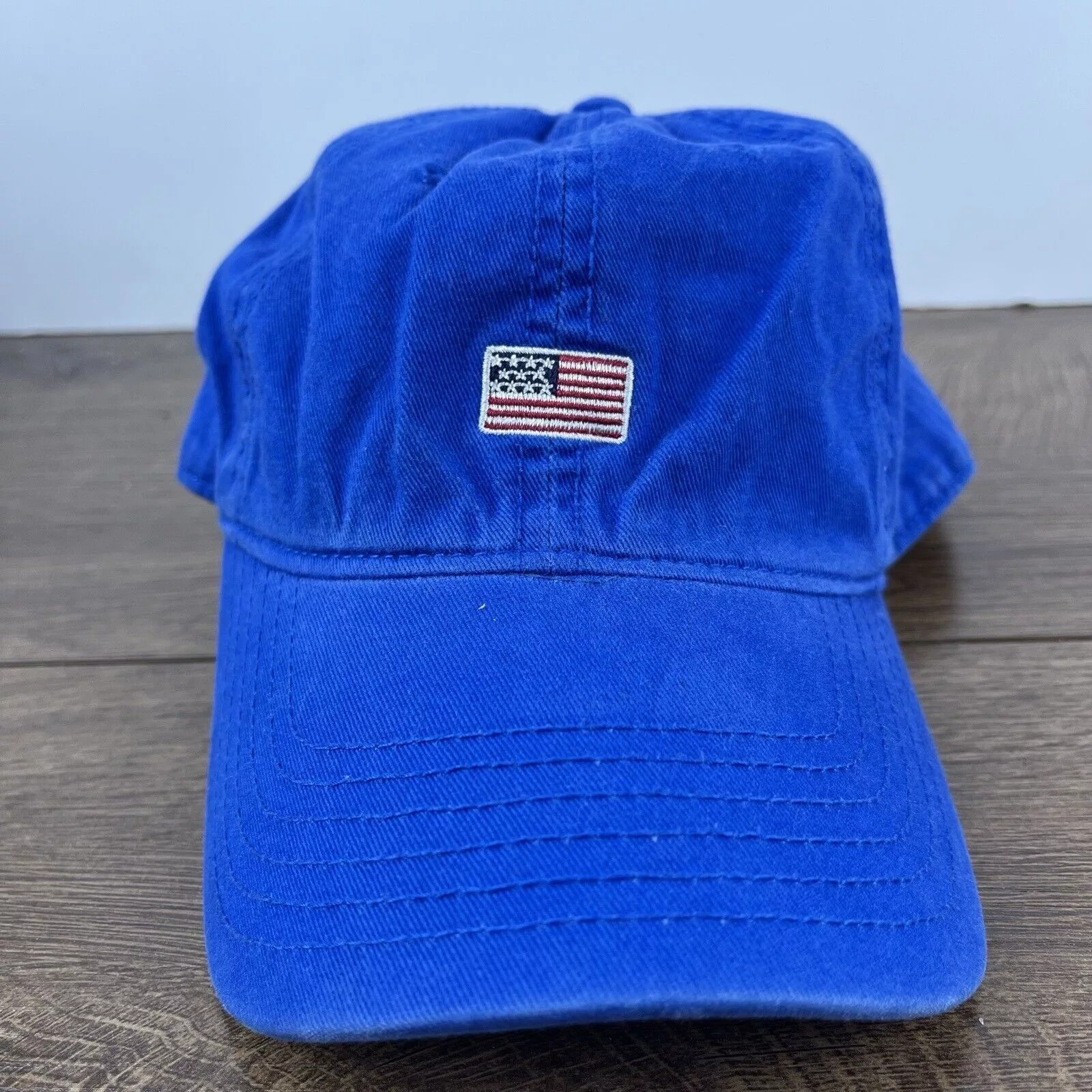Other Hats Other American Flag Hat USA Patch Flag Hat Blue Adjustable Hat Blu