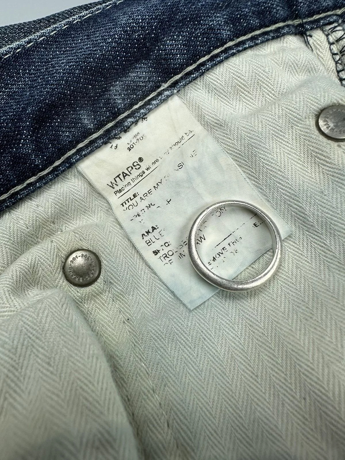 Wtaps Denim Wtaps Blue Denim