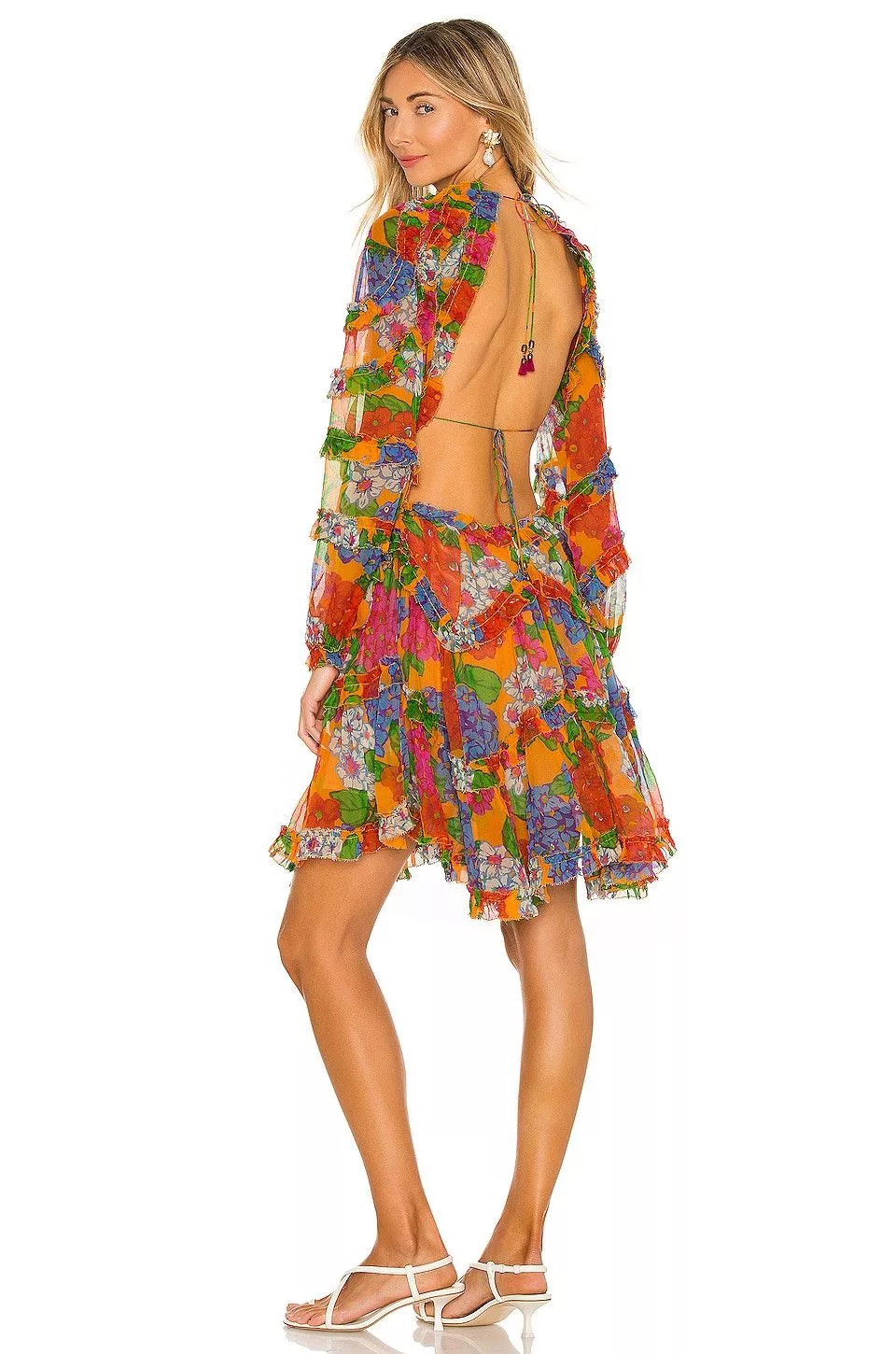 Zimmermann Mini Dresses Zimmermann RIDERS FRILL MINI DRESS Multi