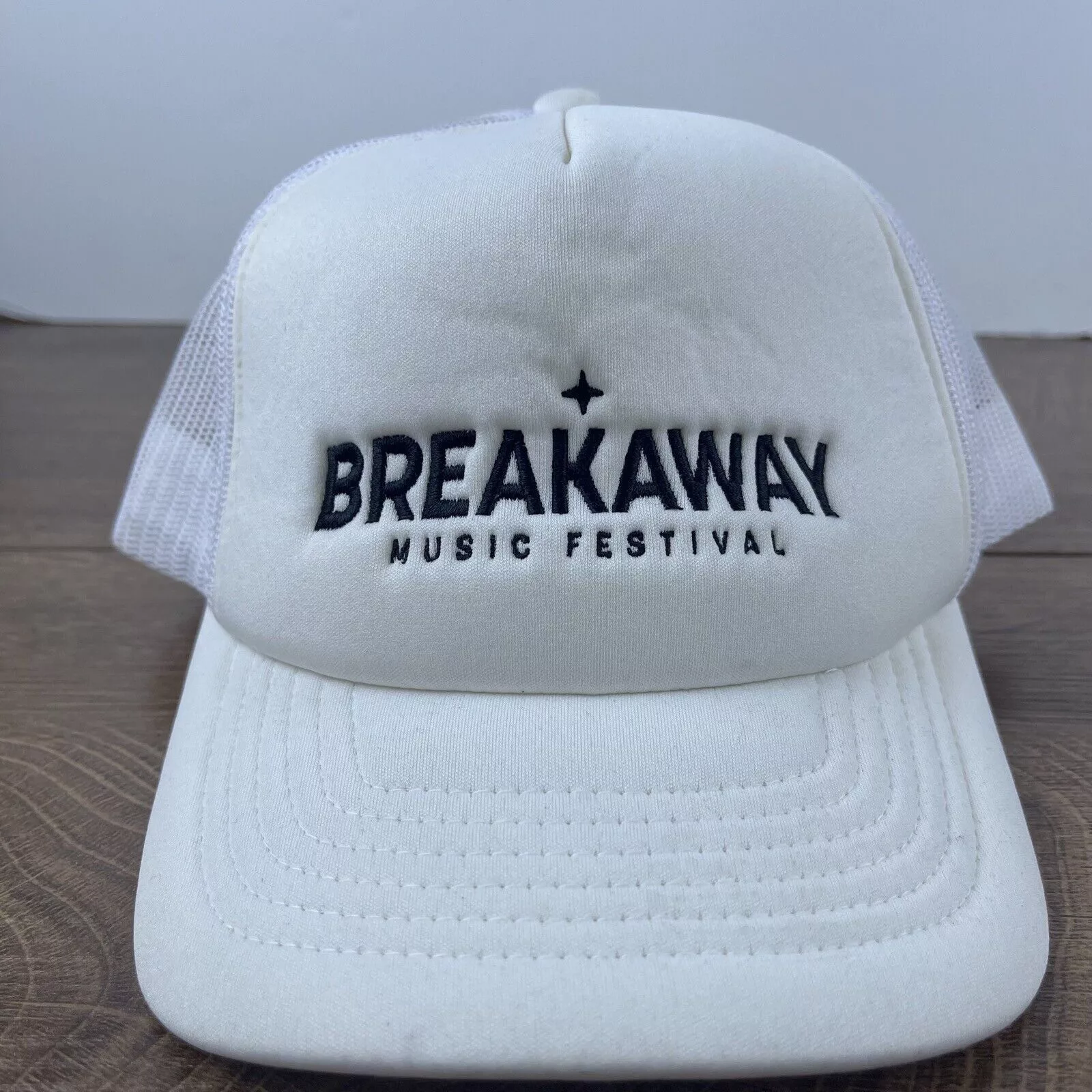 Other Hats Other Breakaway Musical Festival Hat White Cap Hat Adjustable Hat