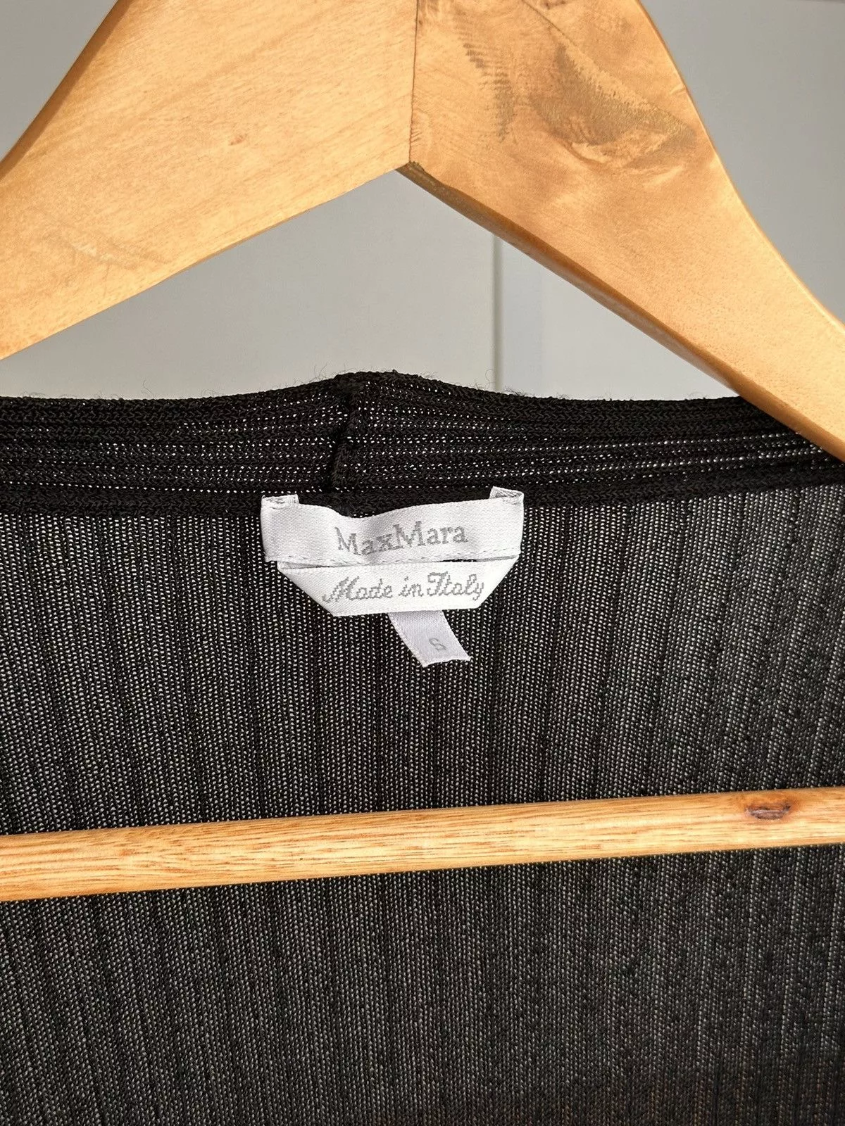 Max Mara Sweaters Max Mara × Vintage Vintage Max Mara Luxury Virgin Wool Formal Cardigan Black