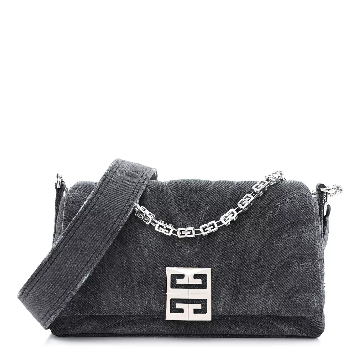 Givenchy Shoulder Bags Givenchy o1srvl11e0724 Size: OS / Small 4G Shoulder Bag in Black