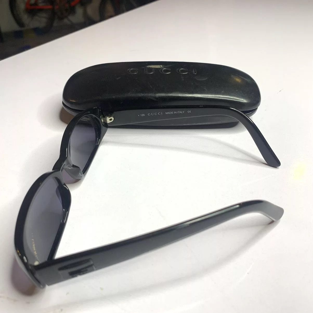 Vintage Gucci Sunglasses Black