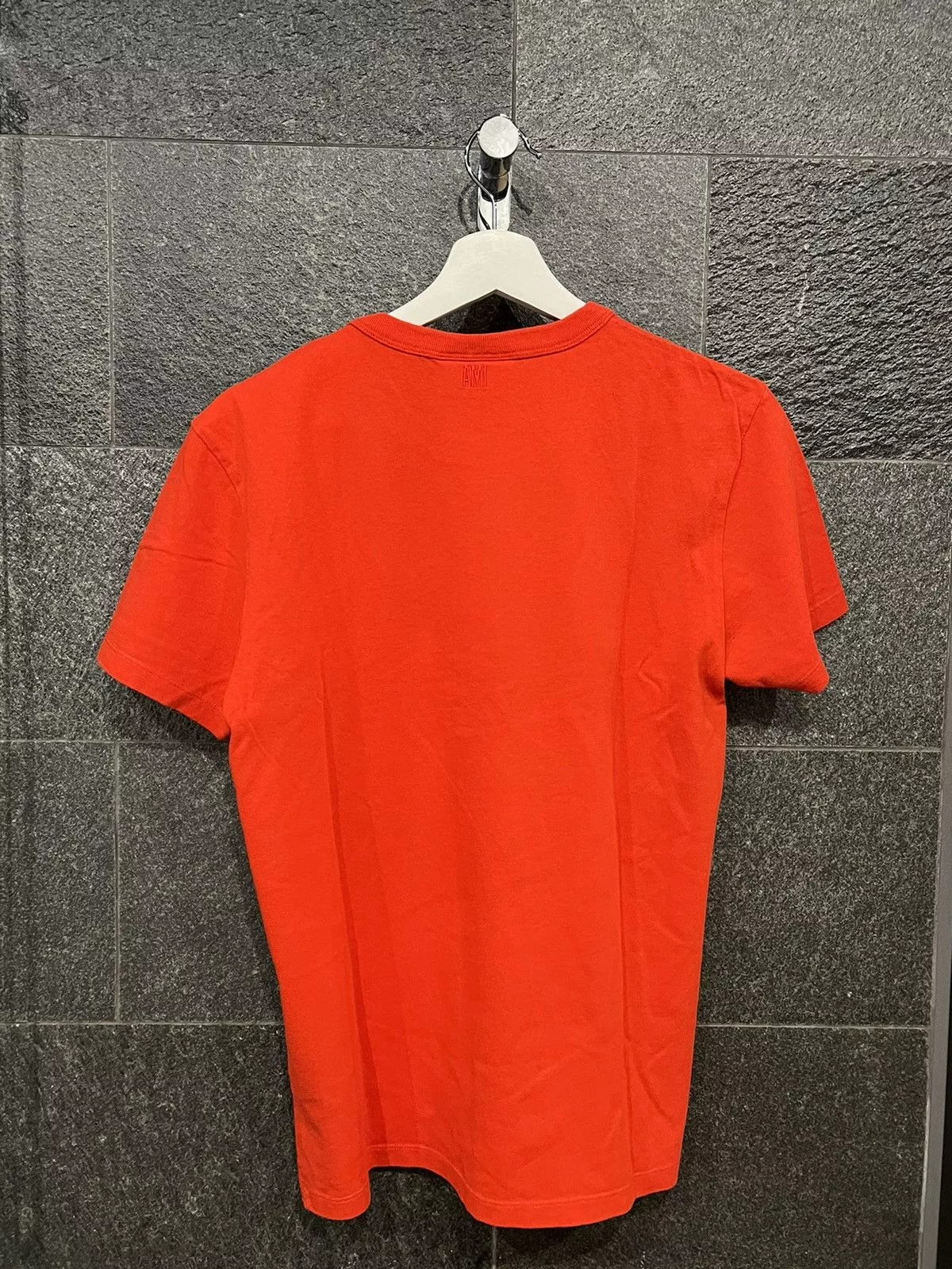 AMI Short Sleeve T Shirts AMI tshirt red medium