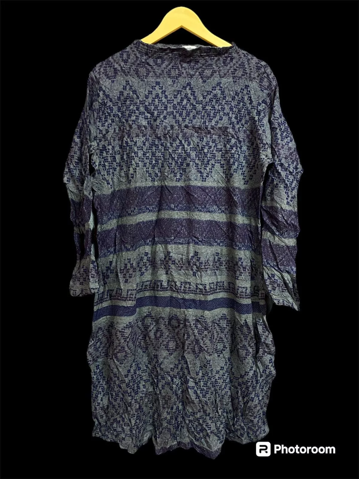 Issey Miyake Maxi Dresses Issey Miyake × Japanese Brand Rare Plantation Issey Miyake long dress Purple