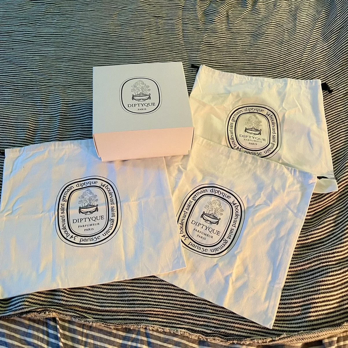 Diptyque Miscellaneous Diptyque Boxes and dust bags White