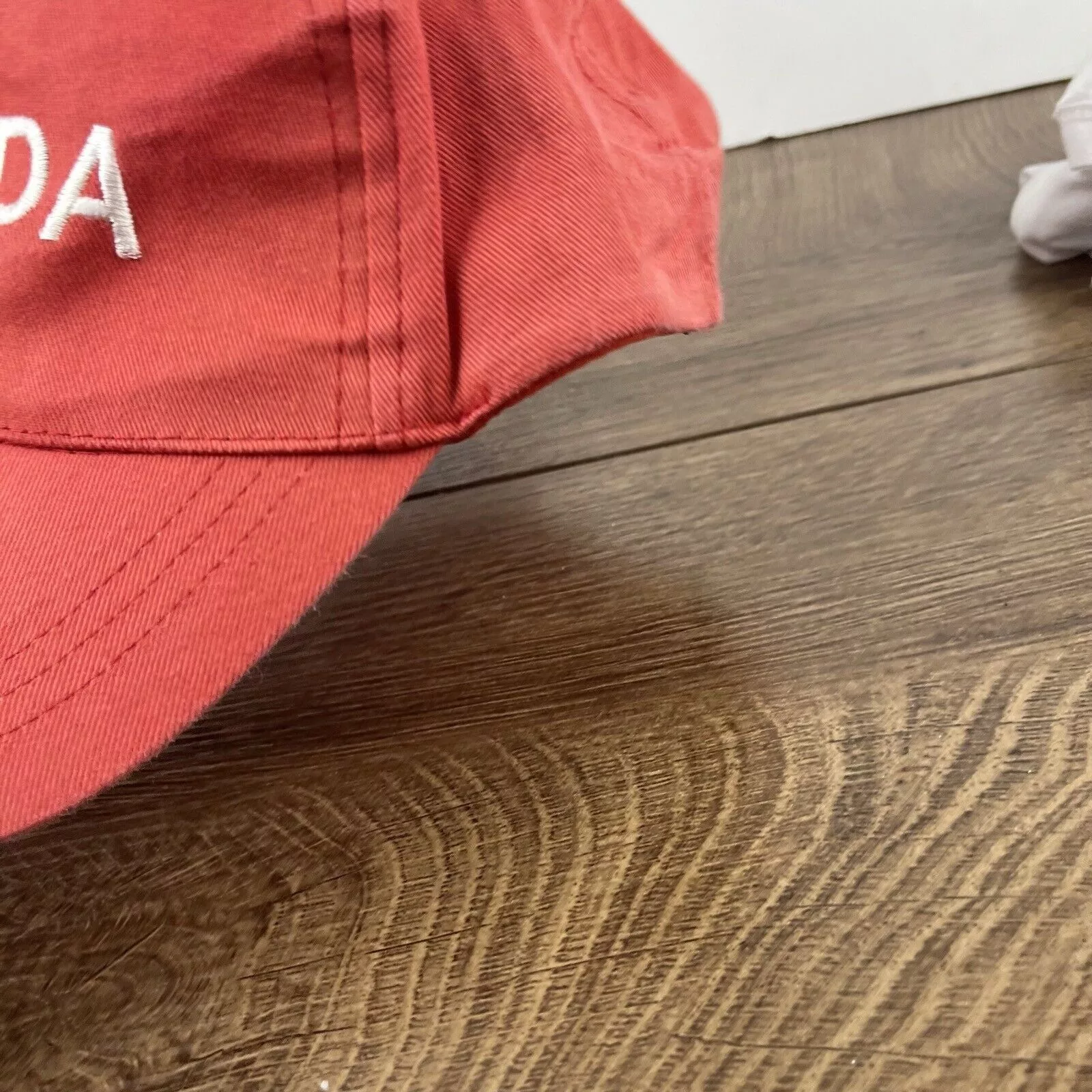 Other Hats Other Canada Hat Canada Baseball Hat Red Adjustable Hat Red Adult