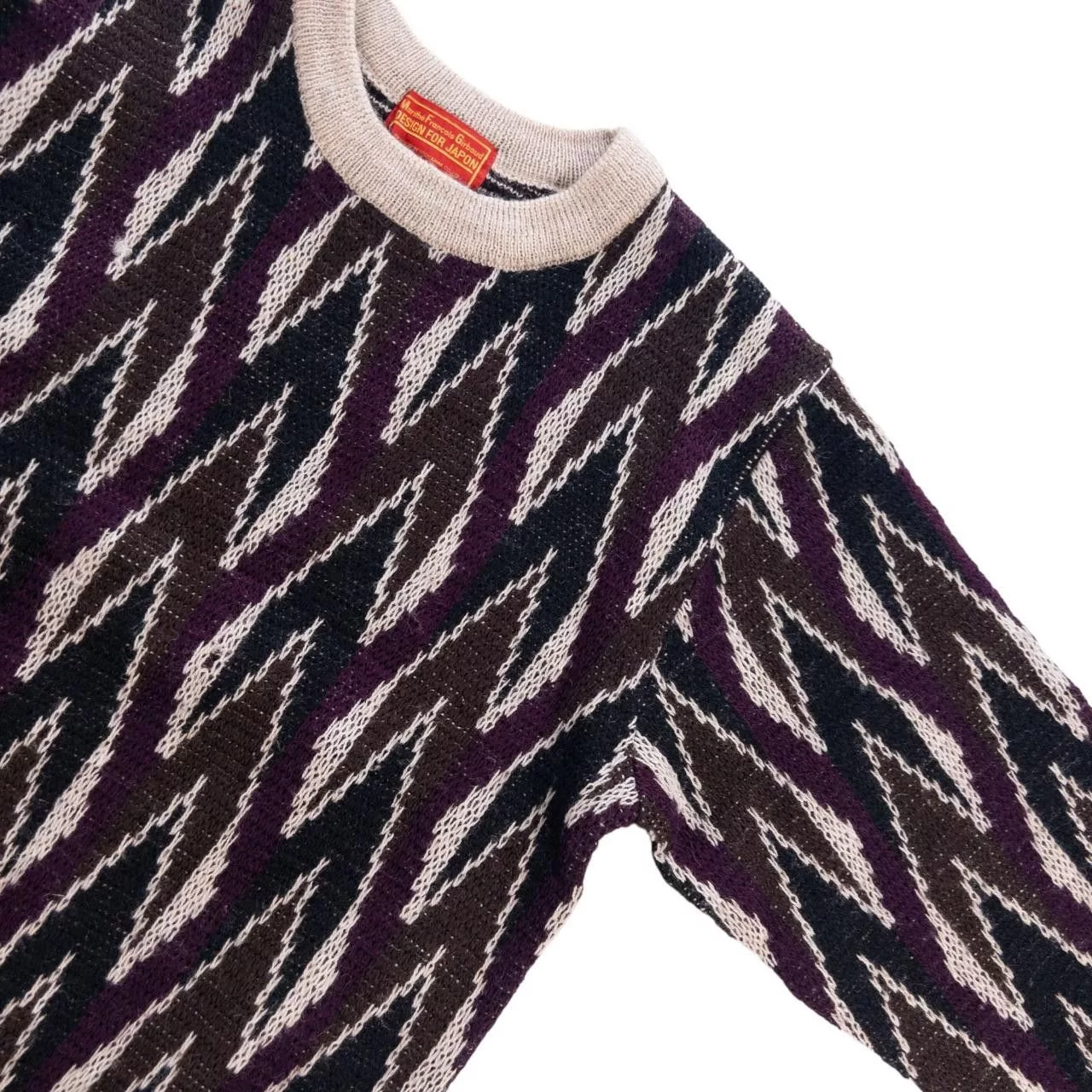 Marithe + Francois Girbaud Sweaters Knitwear Vintage Marithe + Francois Girbaud Knit Jumper Size M Purple
